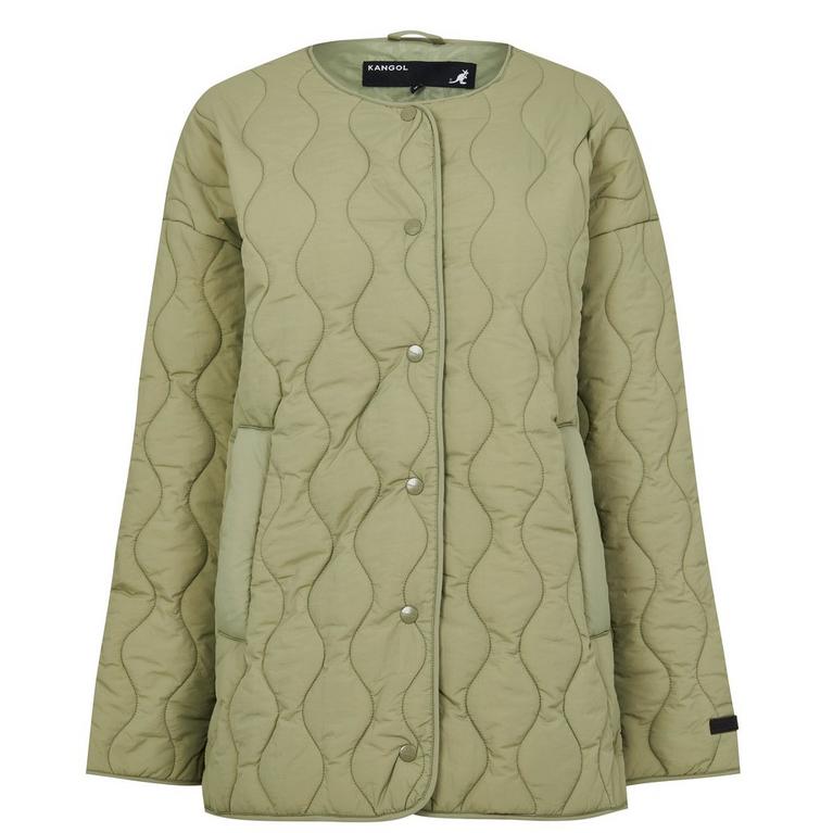 Sauge - Kangol - checkered shirt coat - 1