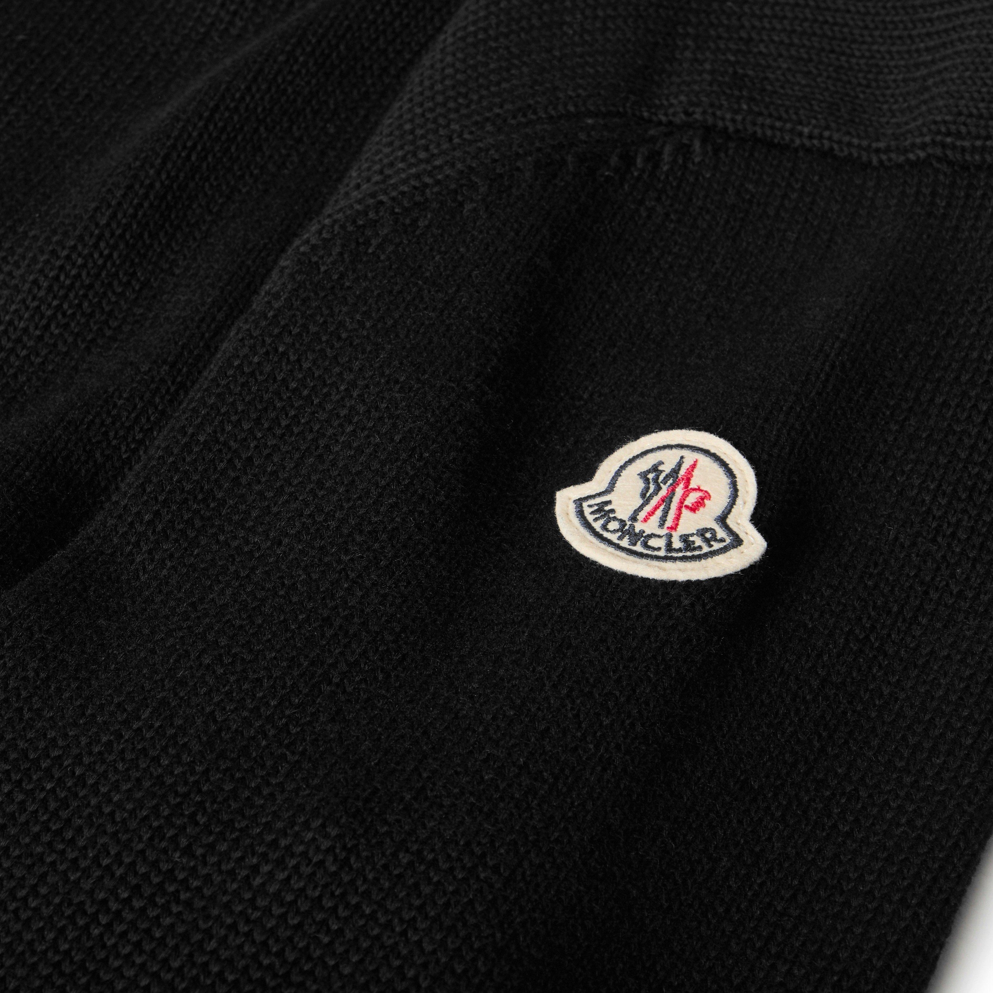Black 999 - Moncler - Moncler Crew Knit Sn62 - 3