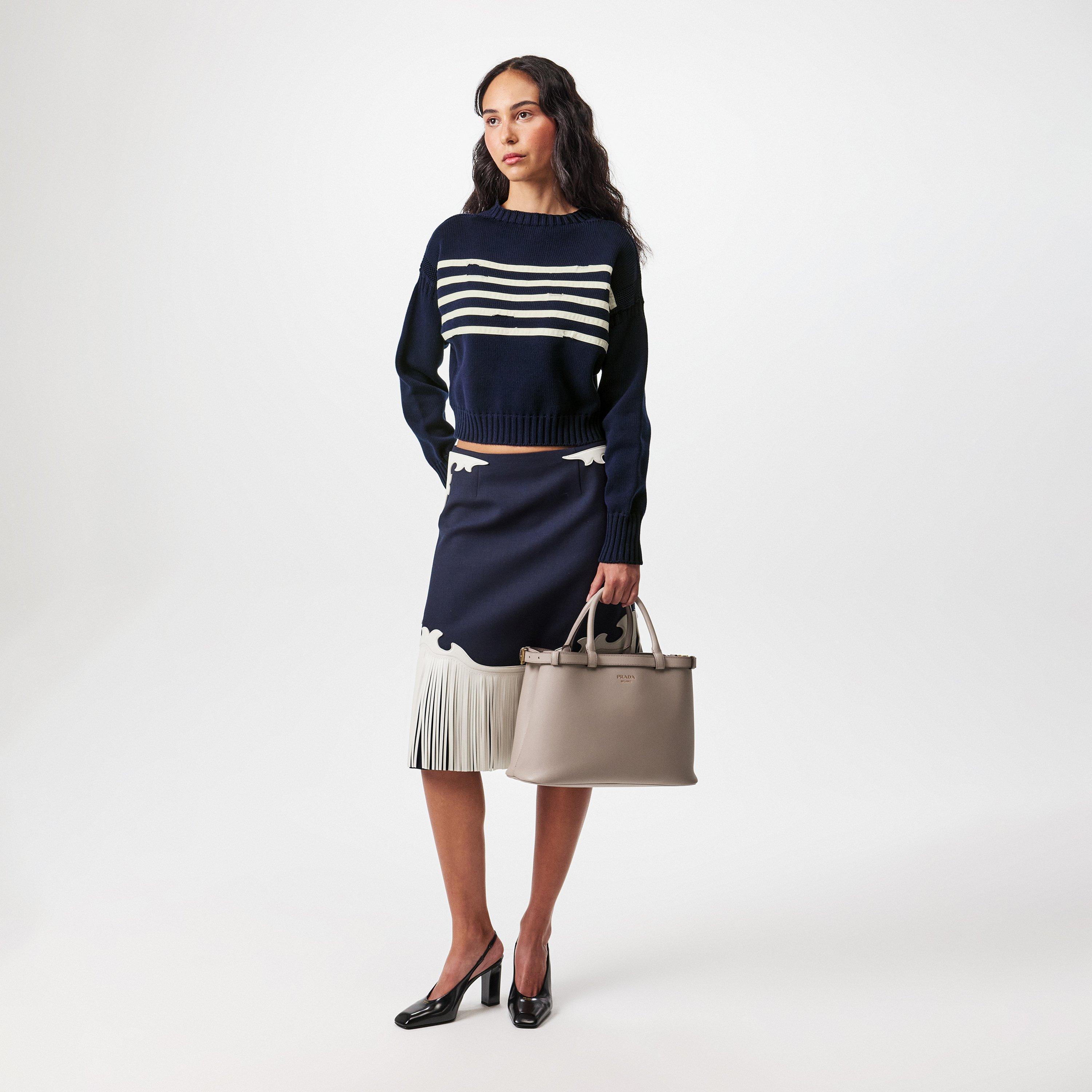 BLU+BIANCO - Prada - Women's Crew Neck Jumper - 6