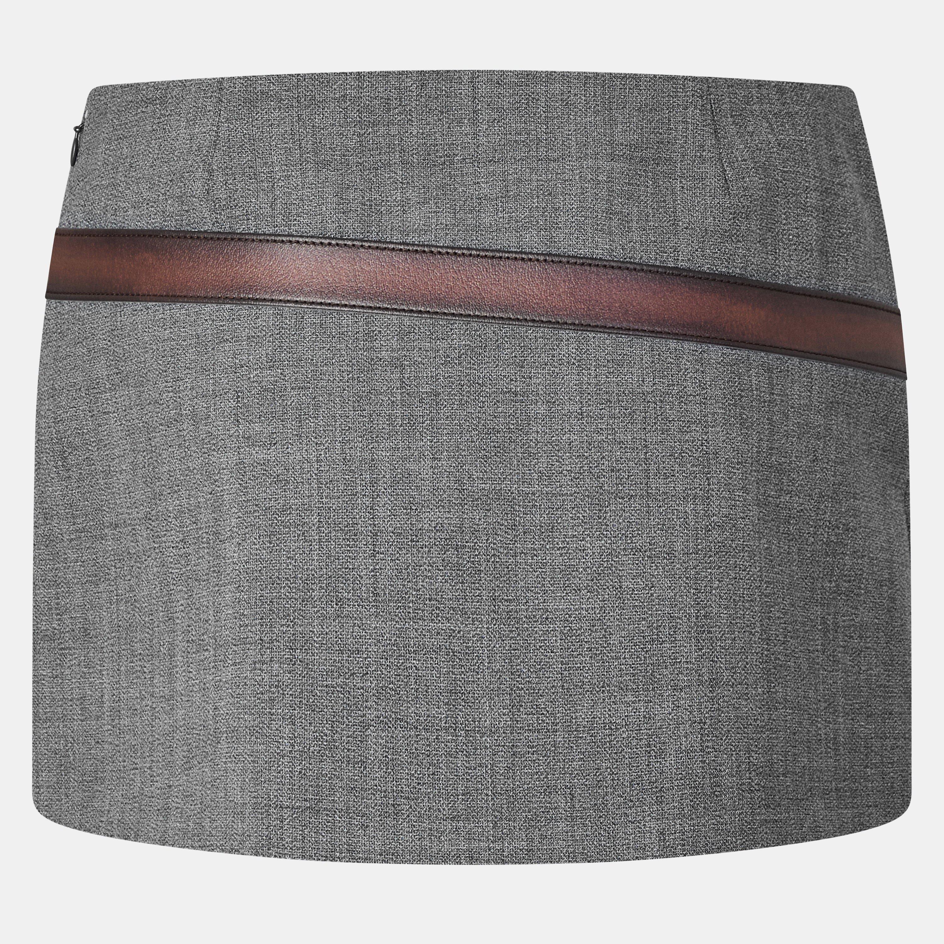 ARDESIA - Prada - Women's Trompe Mini Skirt - 2
