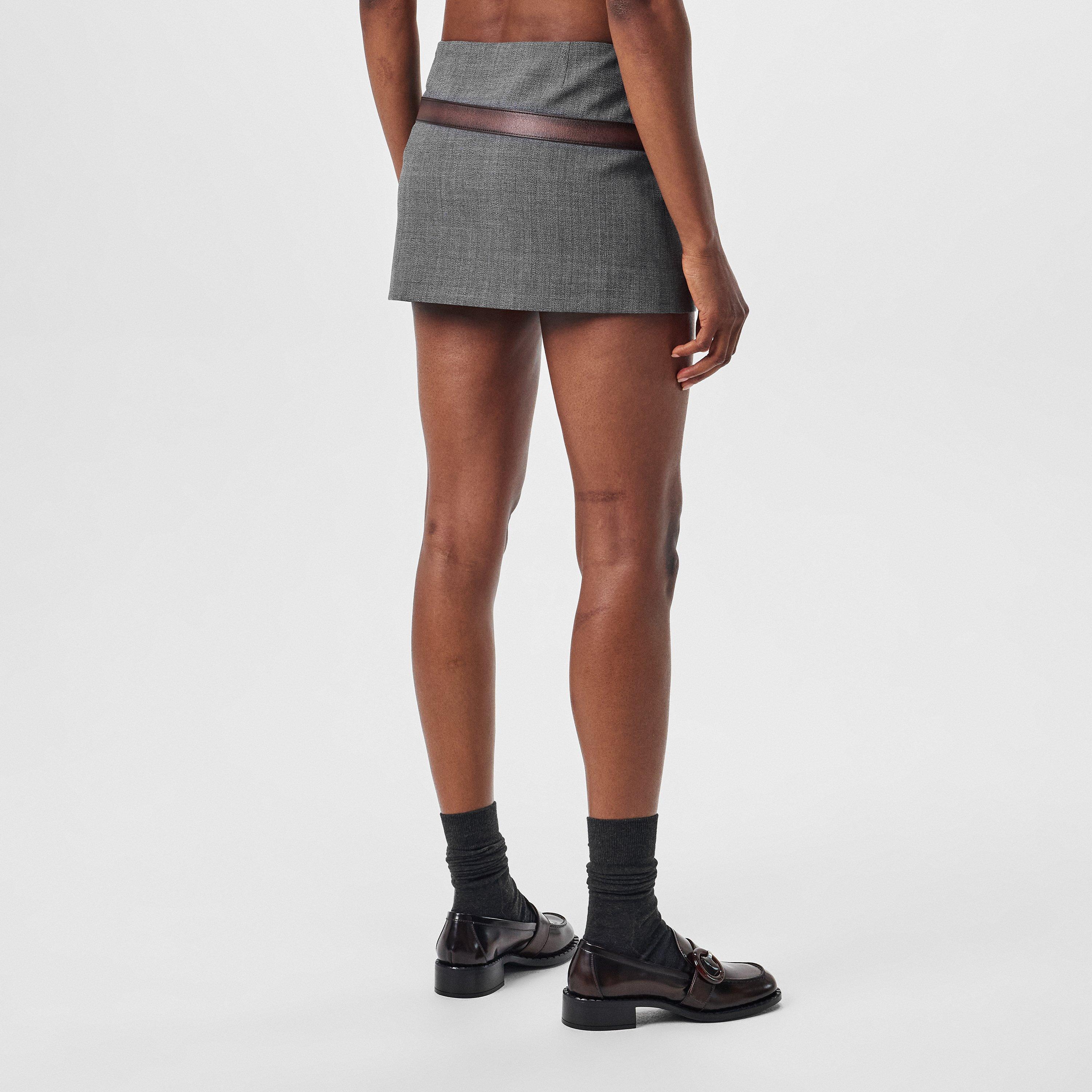 ARDESIA - Prada - Women's Trompe Mini Skirt - 4