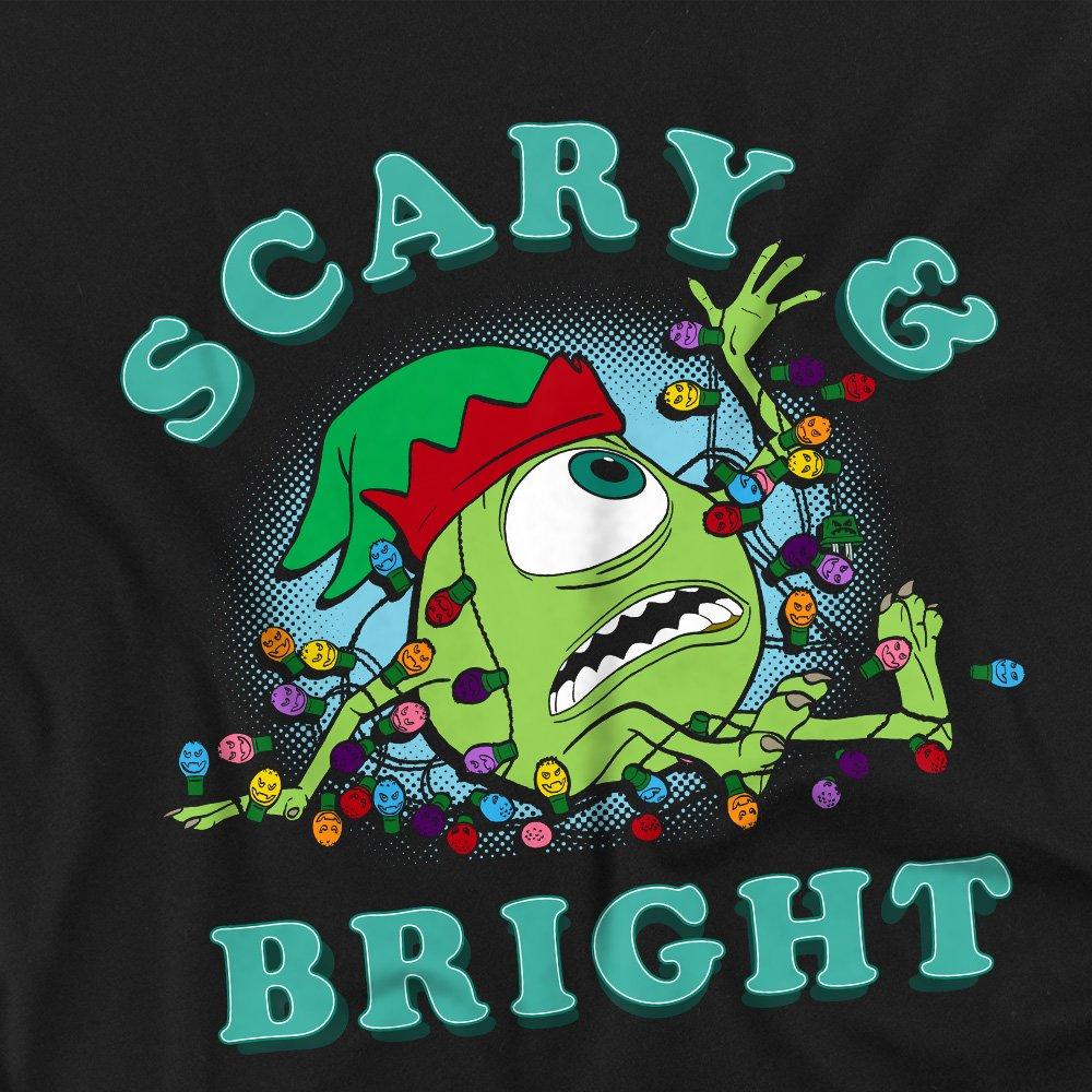 Black - Disney - Mike Scary And Bright Mens T-Shirt Black - 2