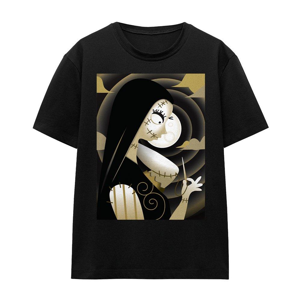 Black - Disney - The Nightmare Before Christmas Sally Shaded T-Shir - 4