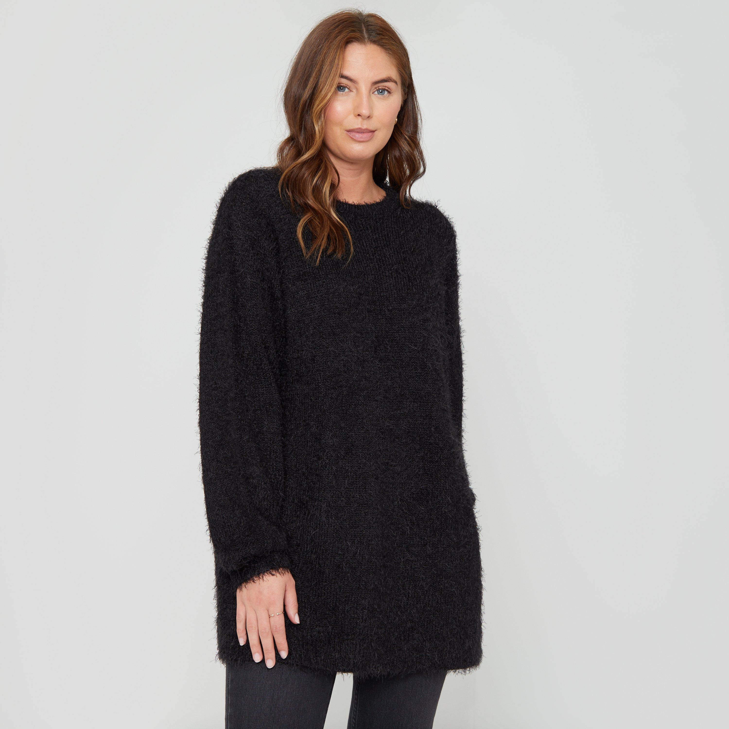 Be You | Women's BeYou Fluffy Crew Neck Jumper | FRASERS