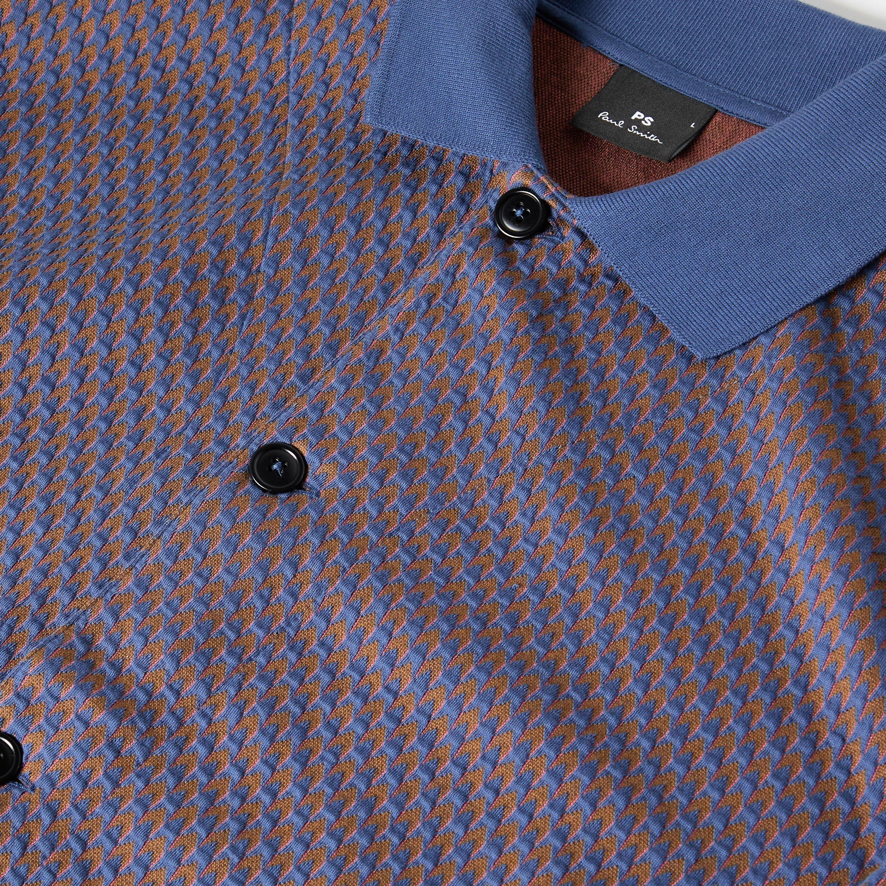 Blue 46 - PS Paul Smith - PS Txt Bttn Cardigan Sn61 - 5