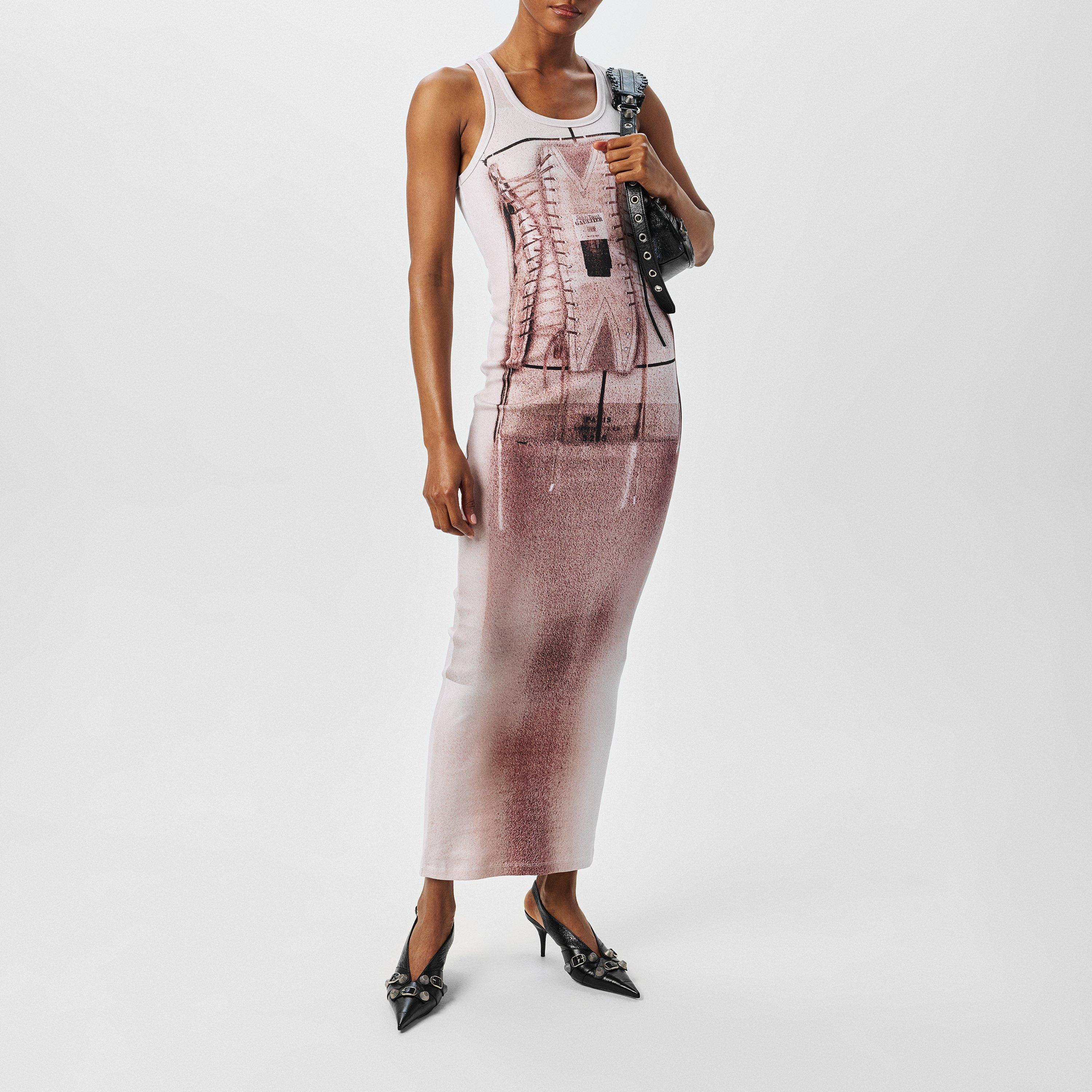 Dusty Pink - Jean Paul Gaultier - Maxi Dress - 6