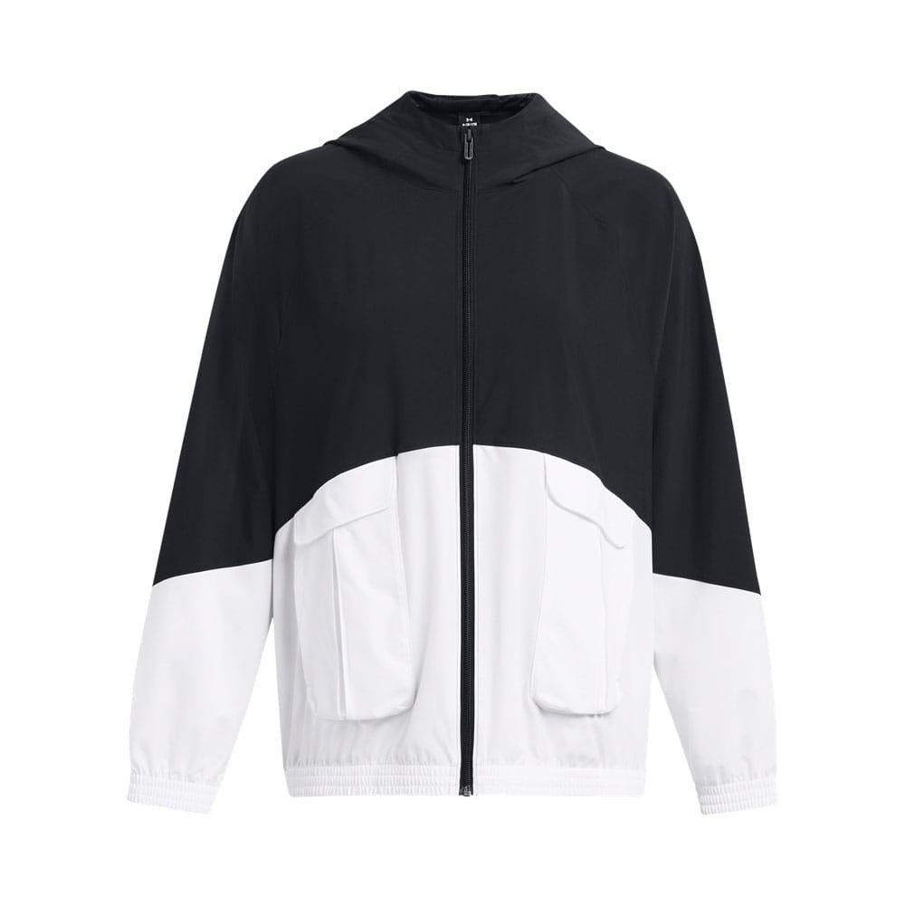 Black - Under Armour - UA ArmourSport Cargo Oversized Jacket - 1