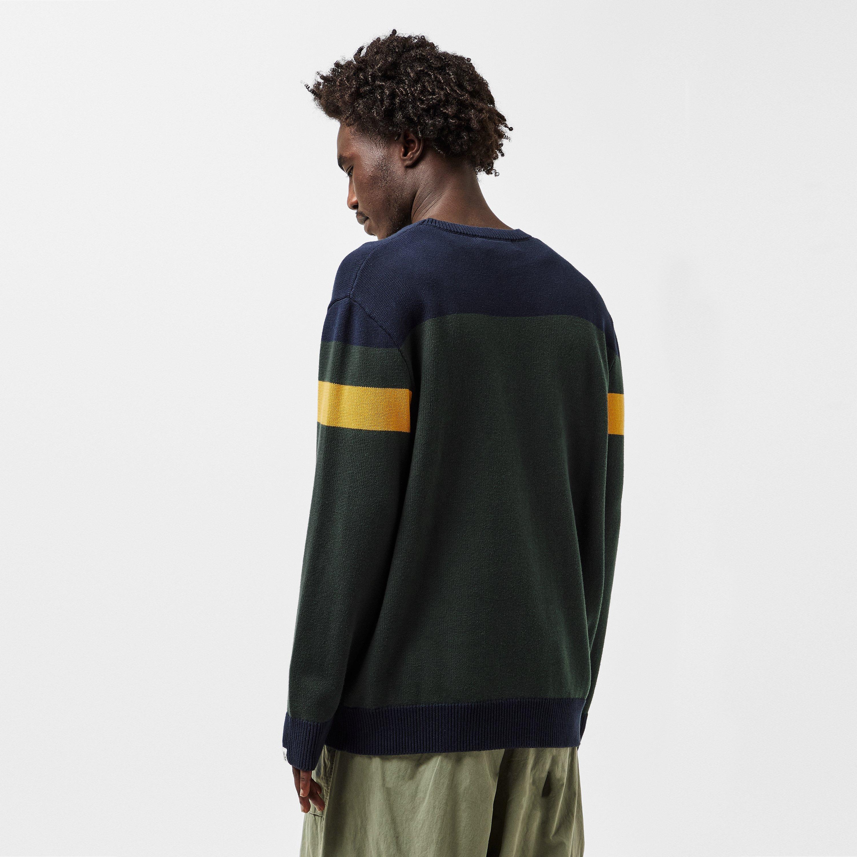 Dark Green - Billionaire Boys Club - Men's BBC Astro Knitted Crew Neck Jumper - 4