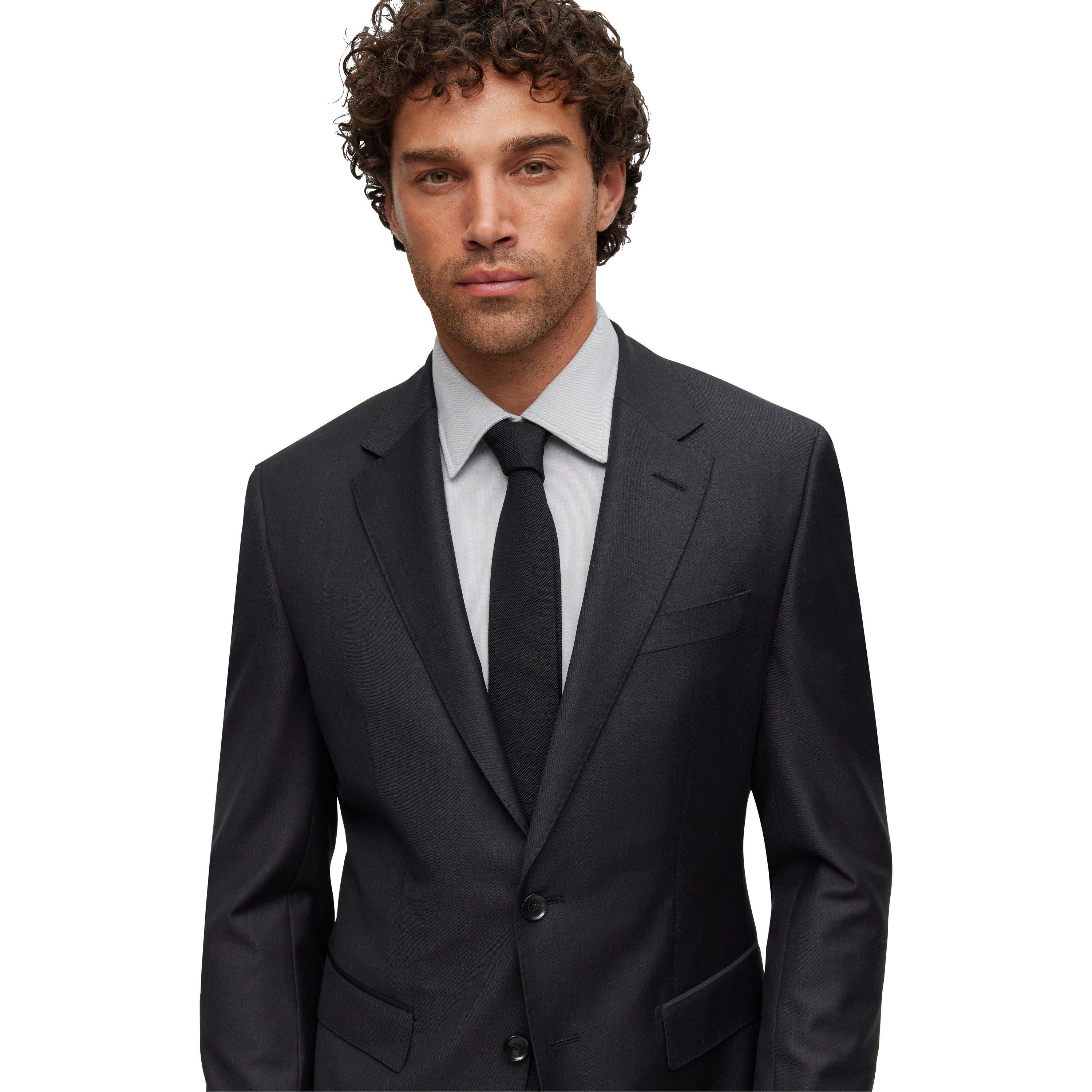 Open Grey - Boss - Men's T Harvers Lc Formal Jacket - 5