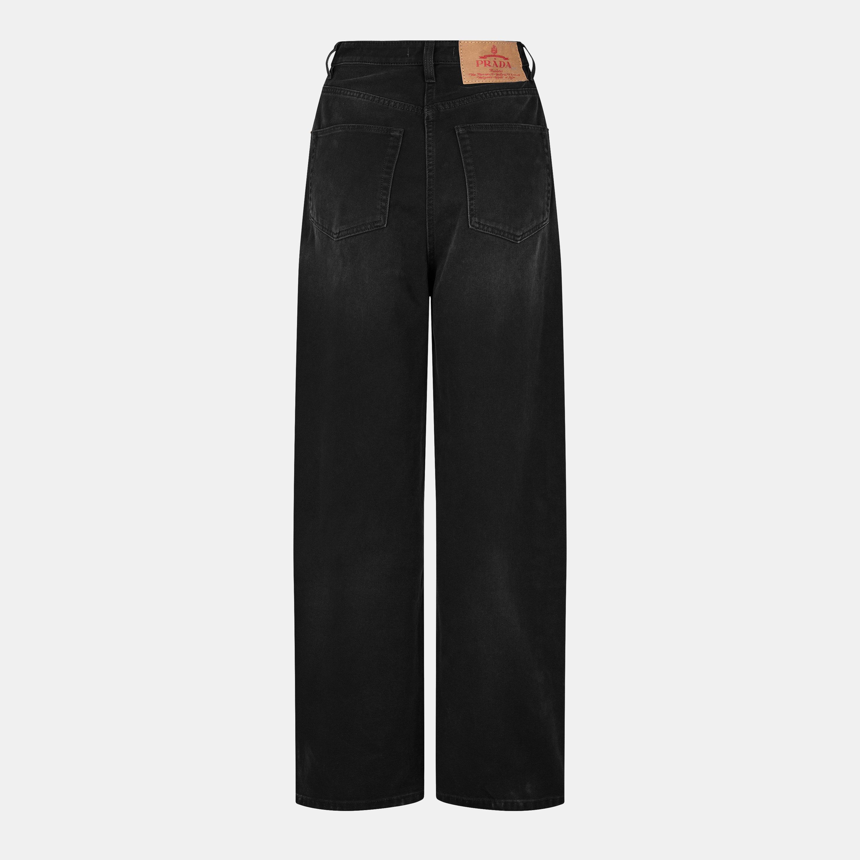 Prada | Wide Leg Jeans | Cruise Fashion