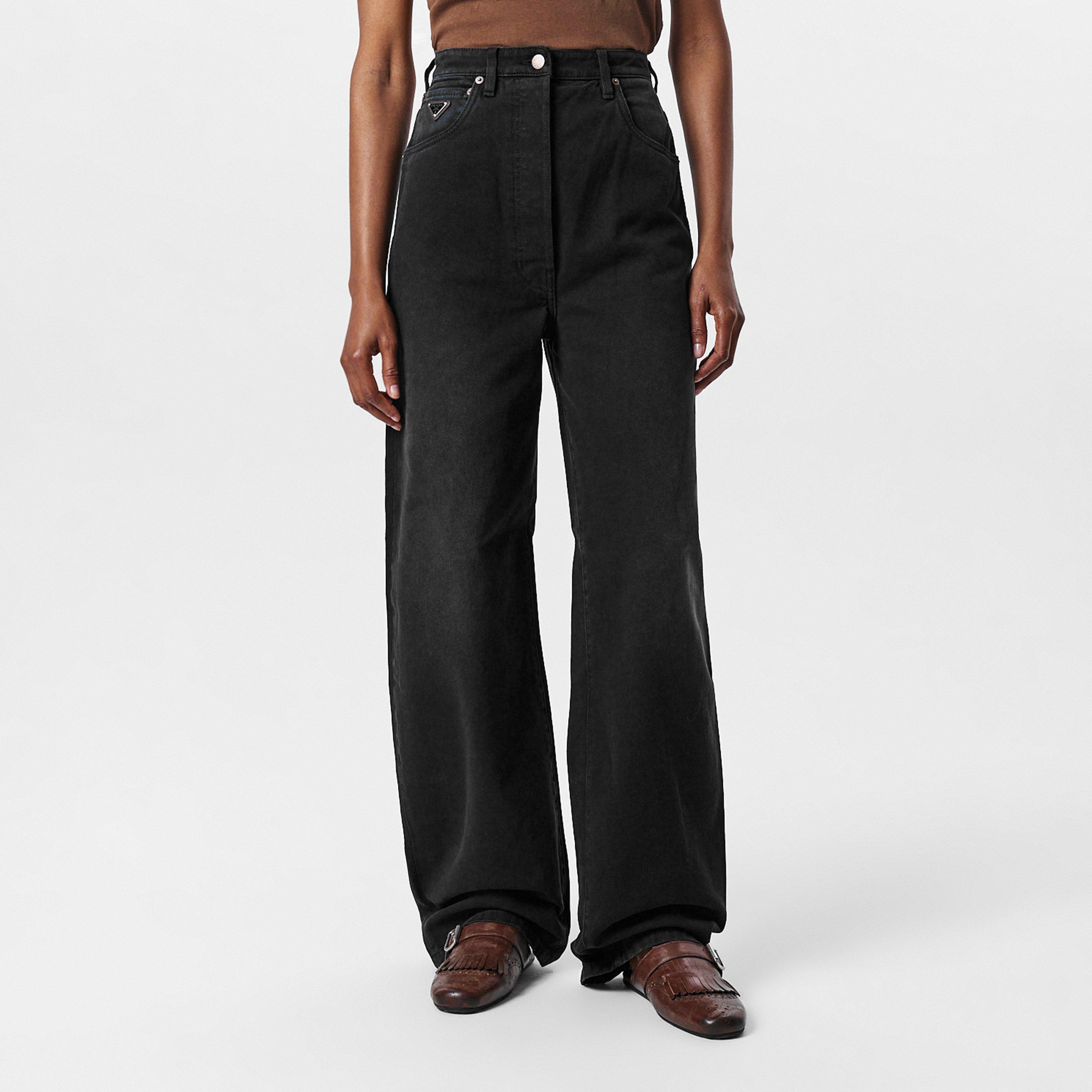 Prada Wide Leg Jeans | Cruise Fashion