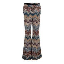 Missoni Chevron Wool Trousers