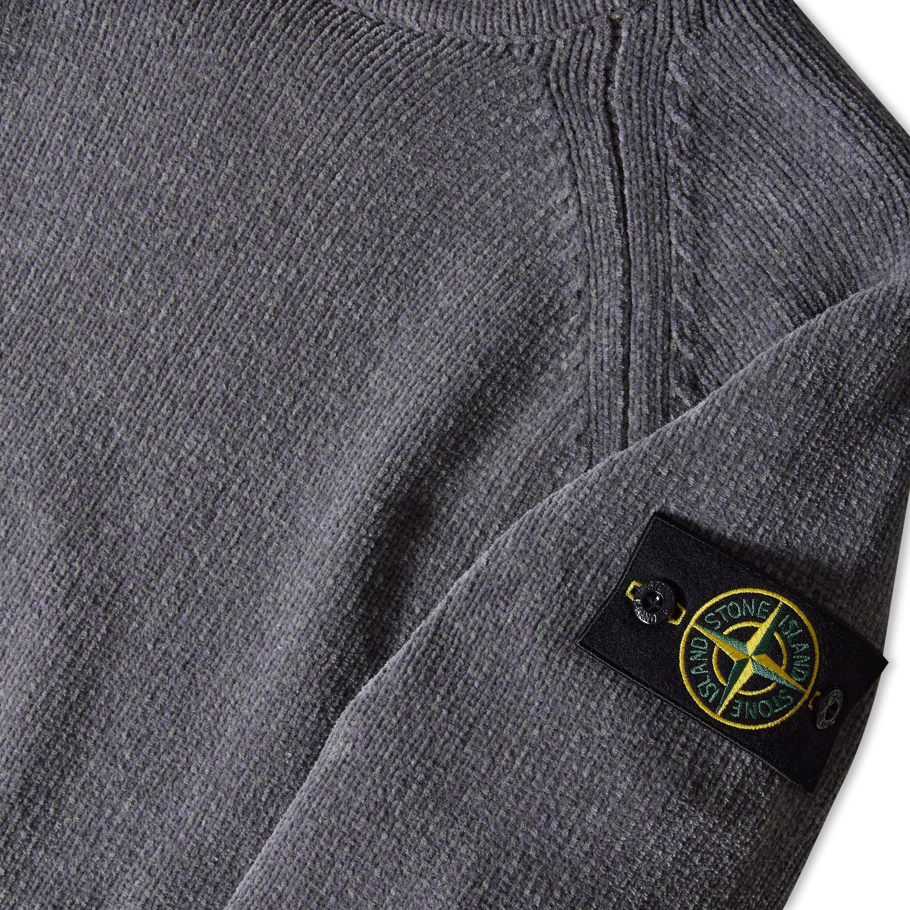 Grey Mel V0M60 - Stone Island - Stone Chenille Crew Sn64 - 3