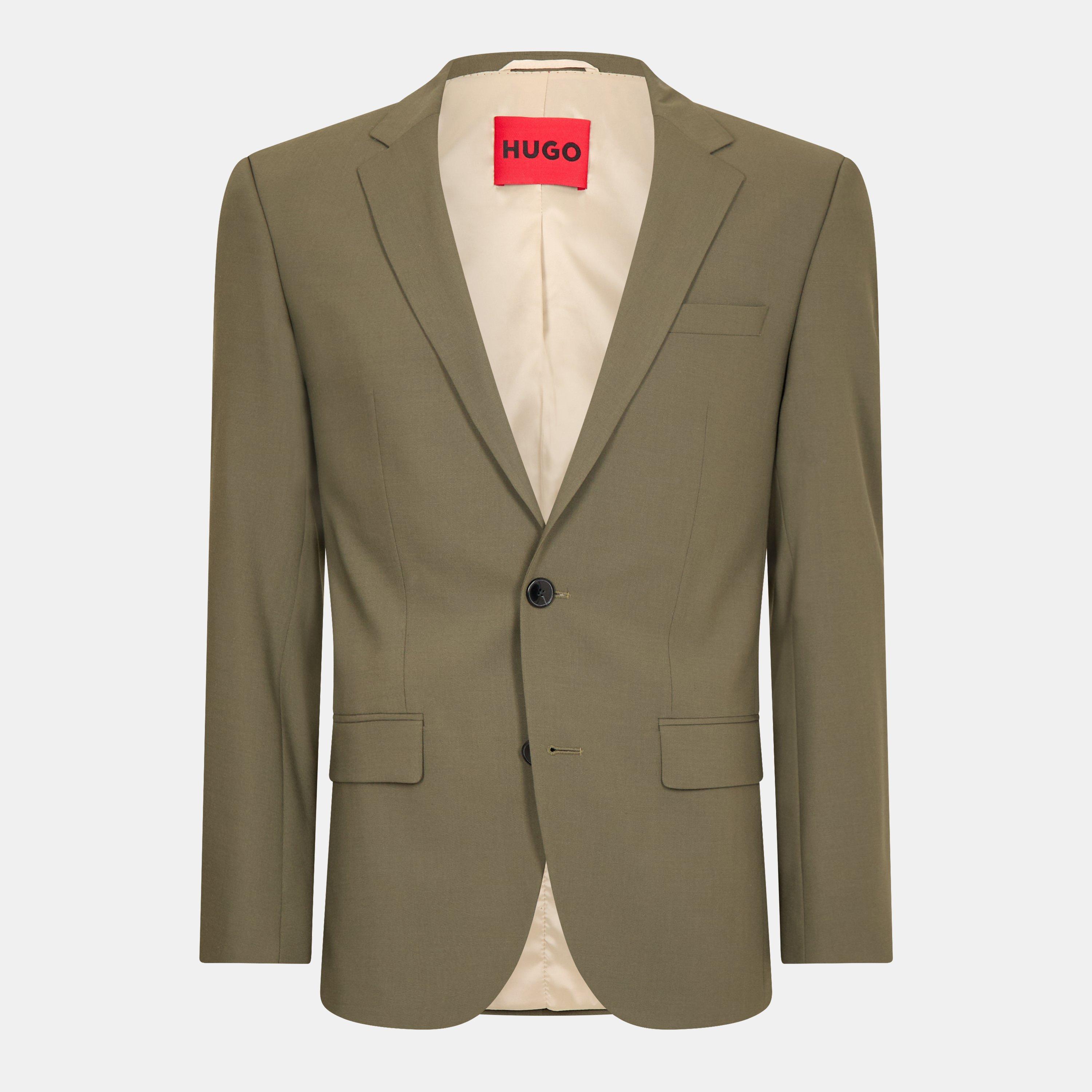 Hugo Men's Formal Jacket - Dark Beige - XS