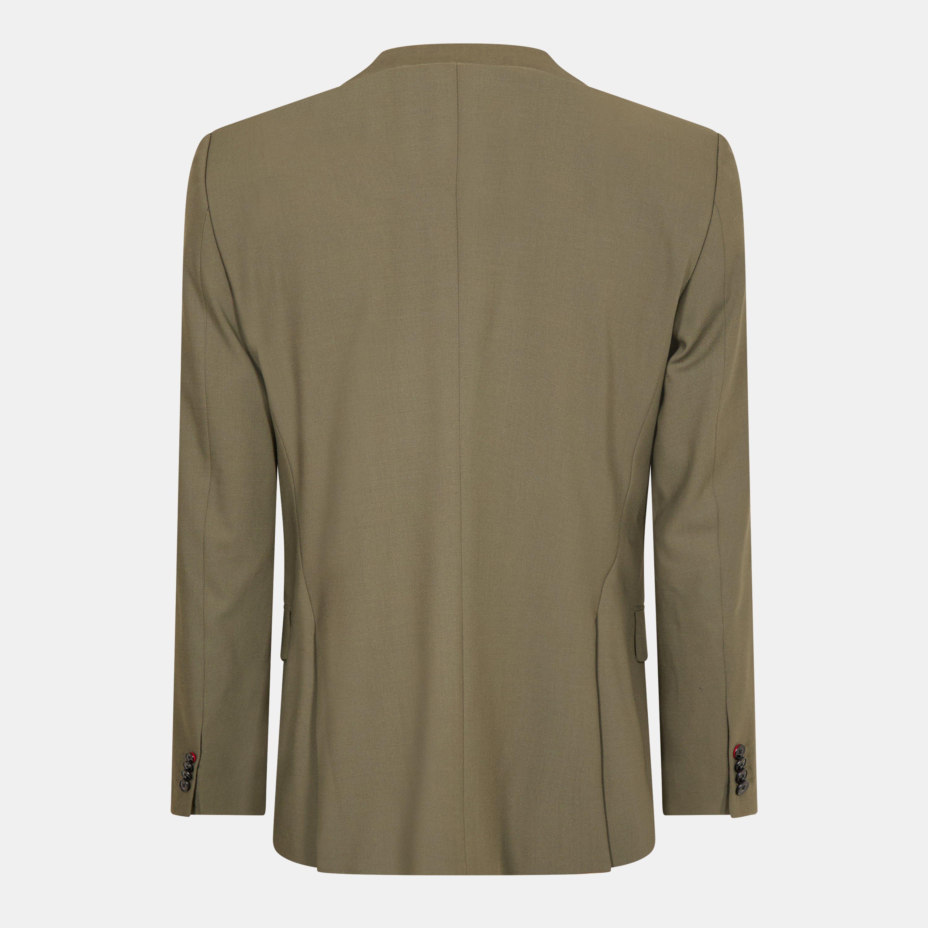 Dark Beige - Hugo - Men's Formal Jacket - 2