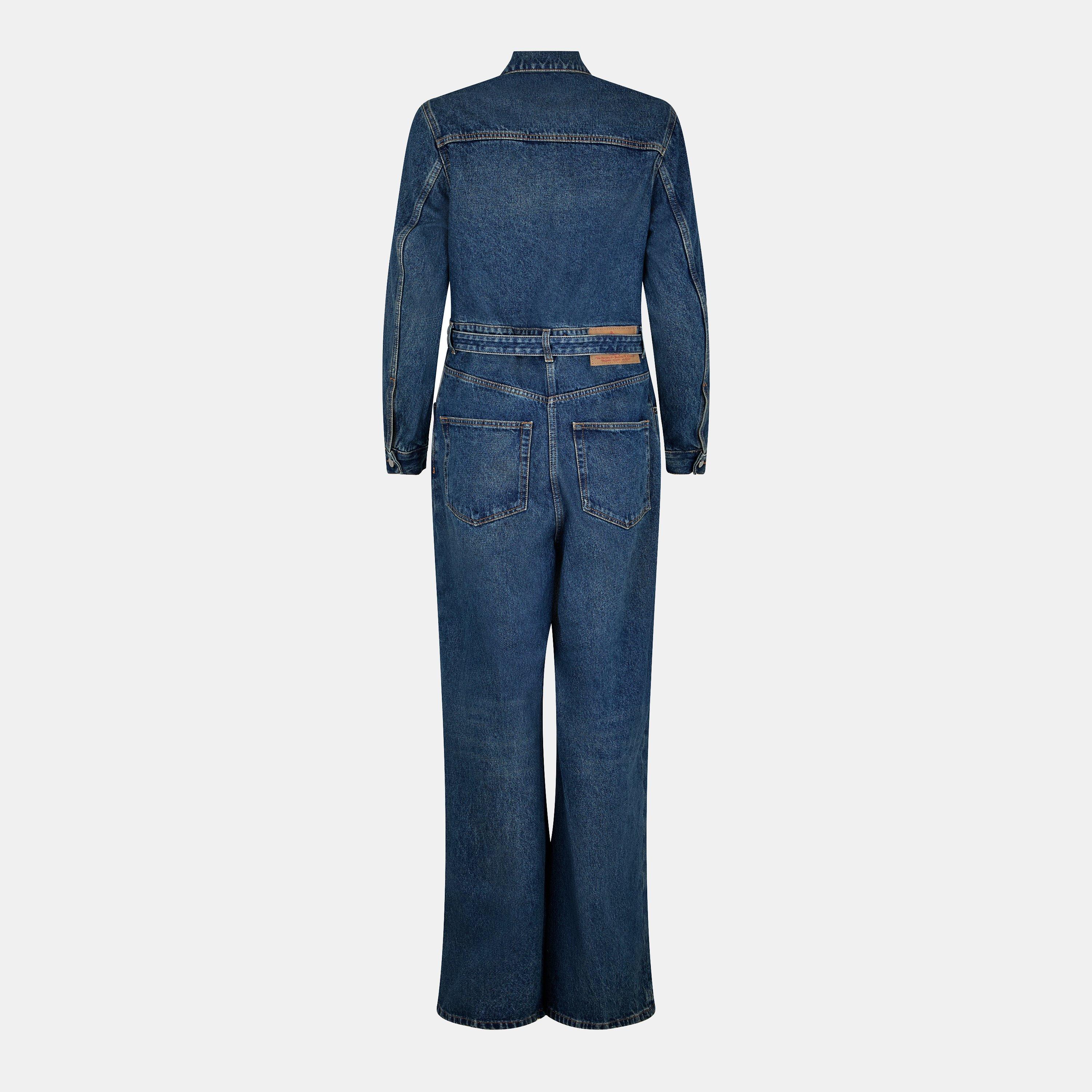 Bleu - Prada - Denim Jumpsuit - 2