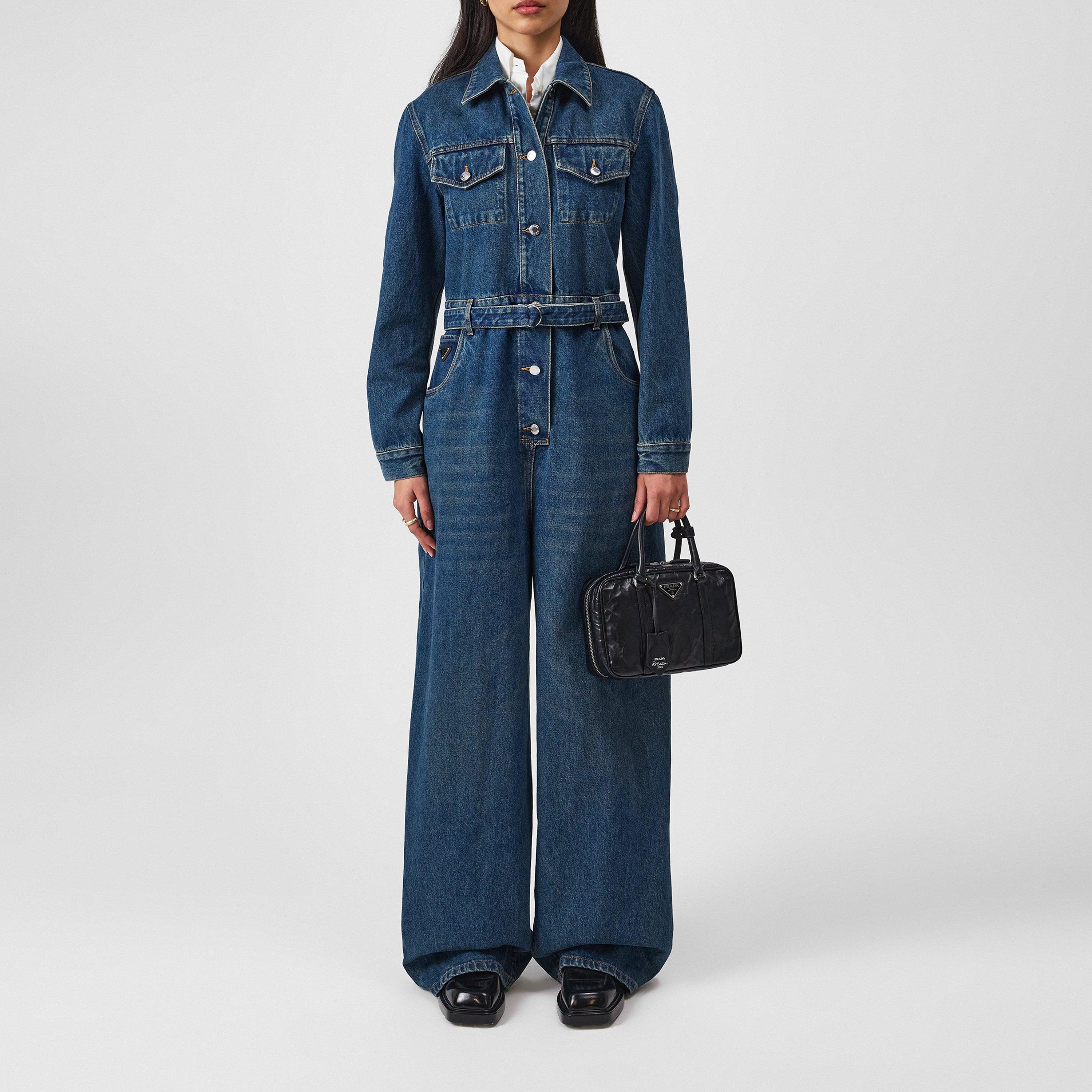 Bleu - Prada - Denim Jumpsuit - 6