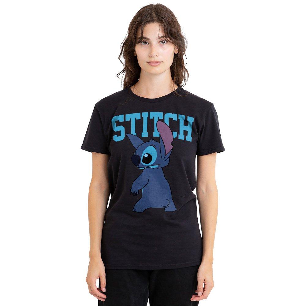 Black - Disney - Lilo Stitch Classic Pose T-Shirt Black - 1