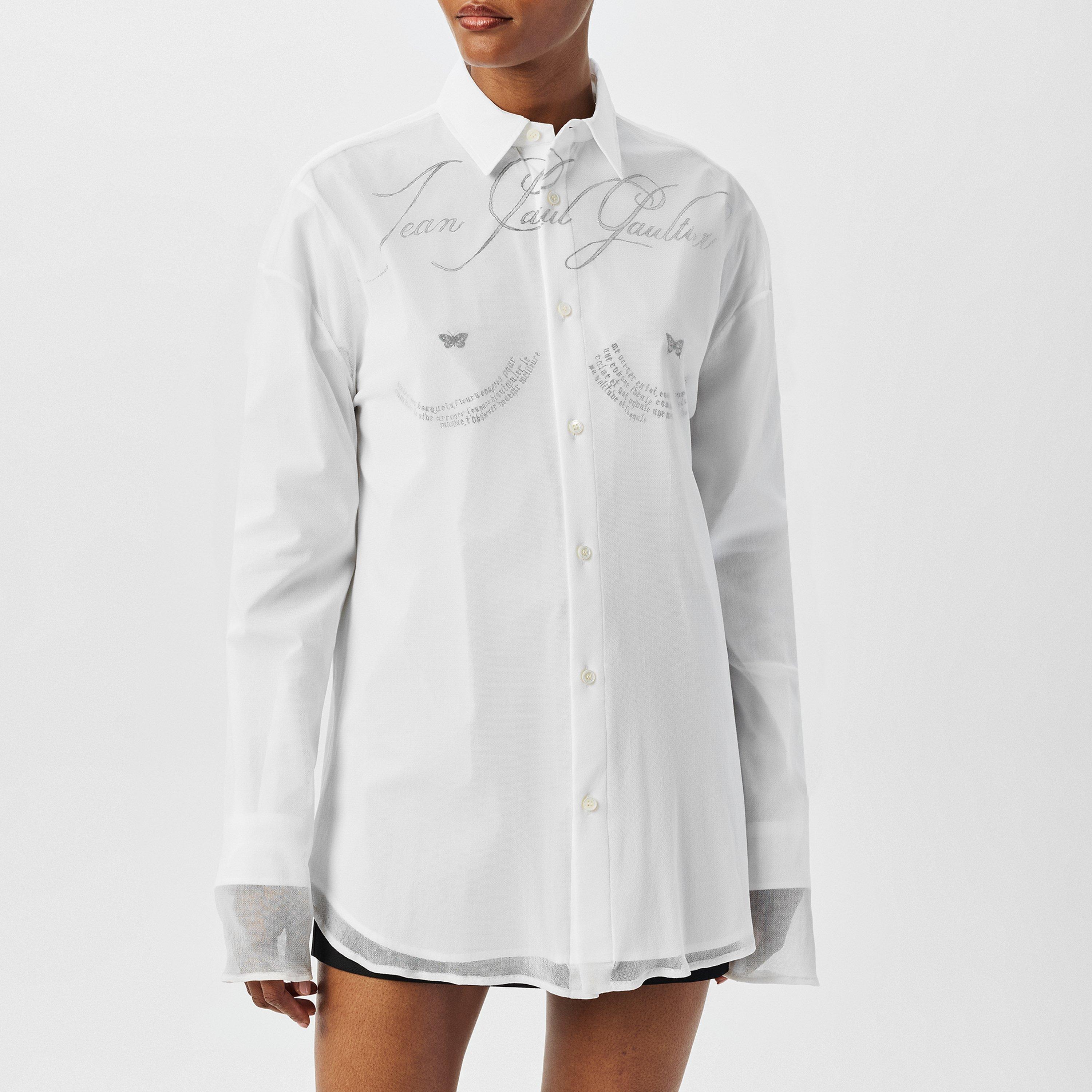 Black - Jean Paul Gaultier - Women's Shirt Dress - 3