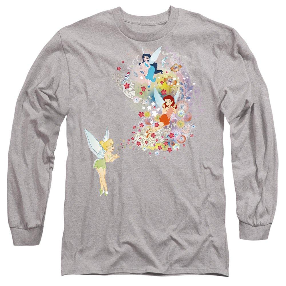 Light Grey - Disney - Fairies Tinker Bell Rosetta Silvermist T-Shirt - 1