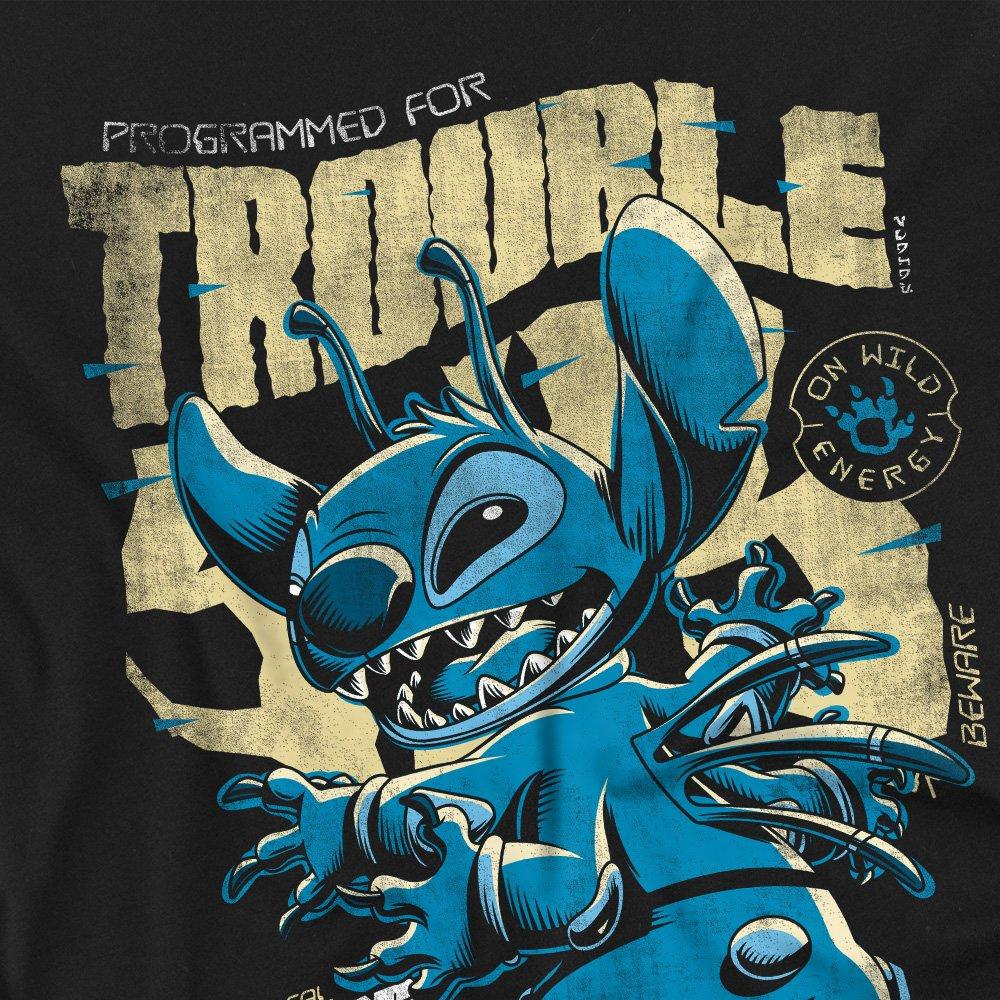 Black - Disney - Lilo And Stitch Trouble Comic Long Sleeve T-Shirt - 2