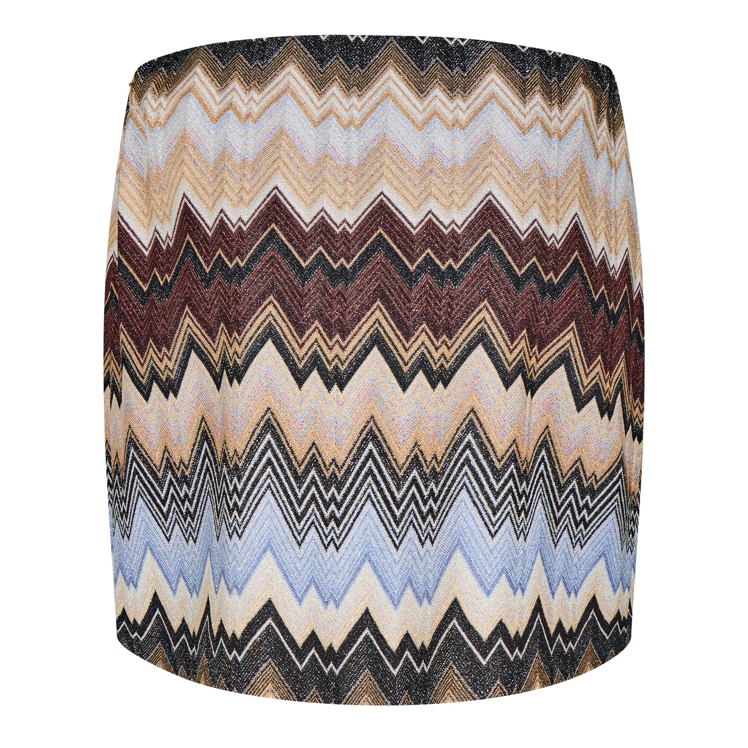 Multi - Missoni - Women's Zag Mini Skirt - 2