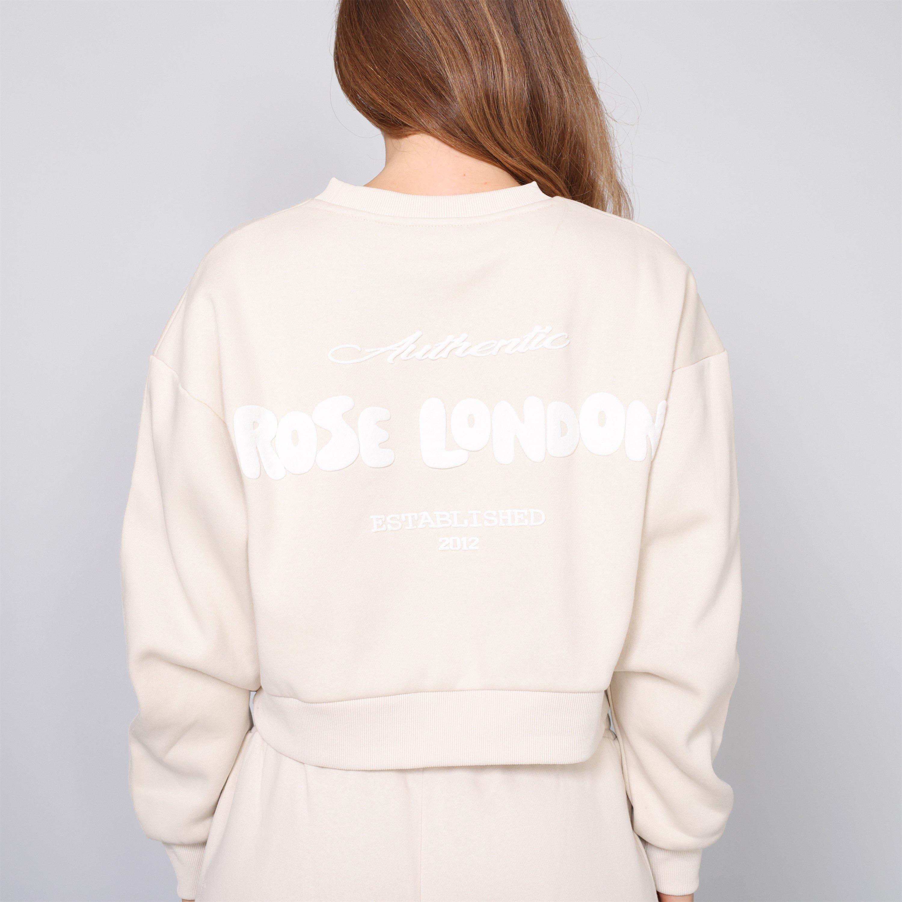Arena de verano - Rose London - London Authentic Crop Sweatshirt - 4