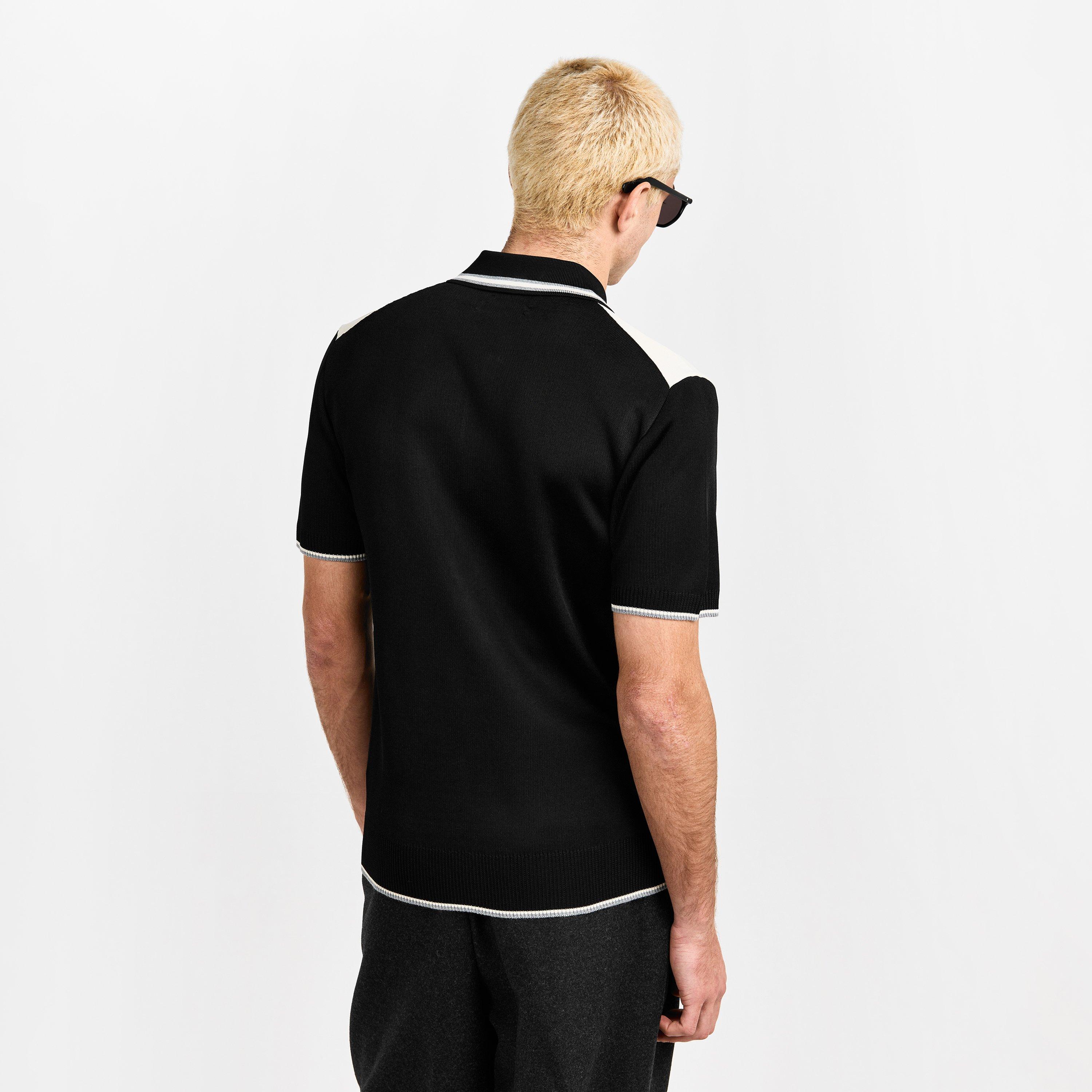 Black - Amiri - Men's Striped Knitted Top - 4