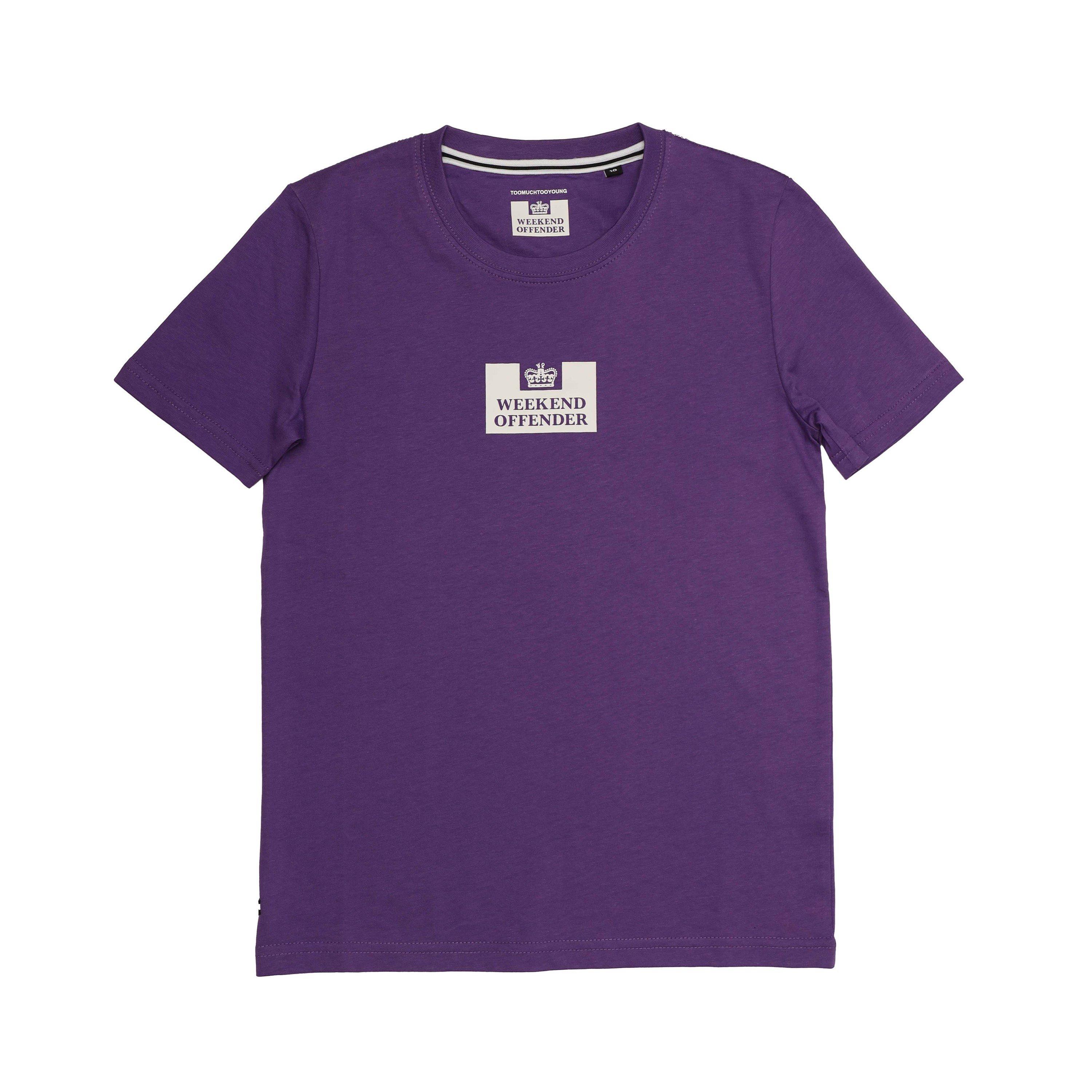 Purple - Weekend Offender - The Heights T-Shirt - 1