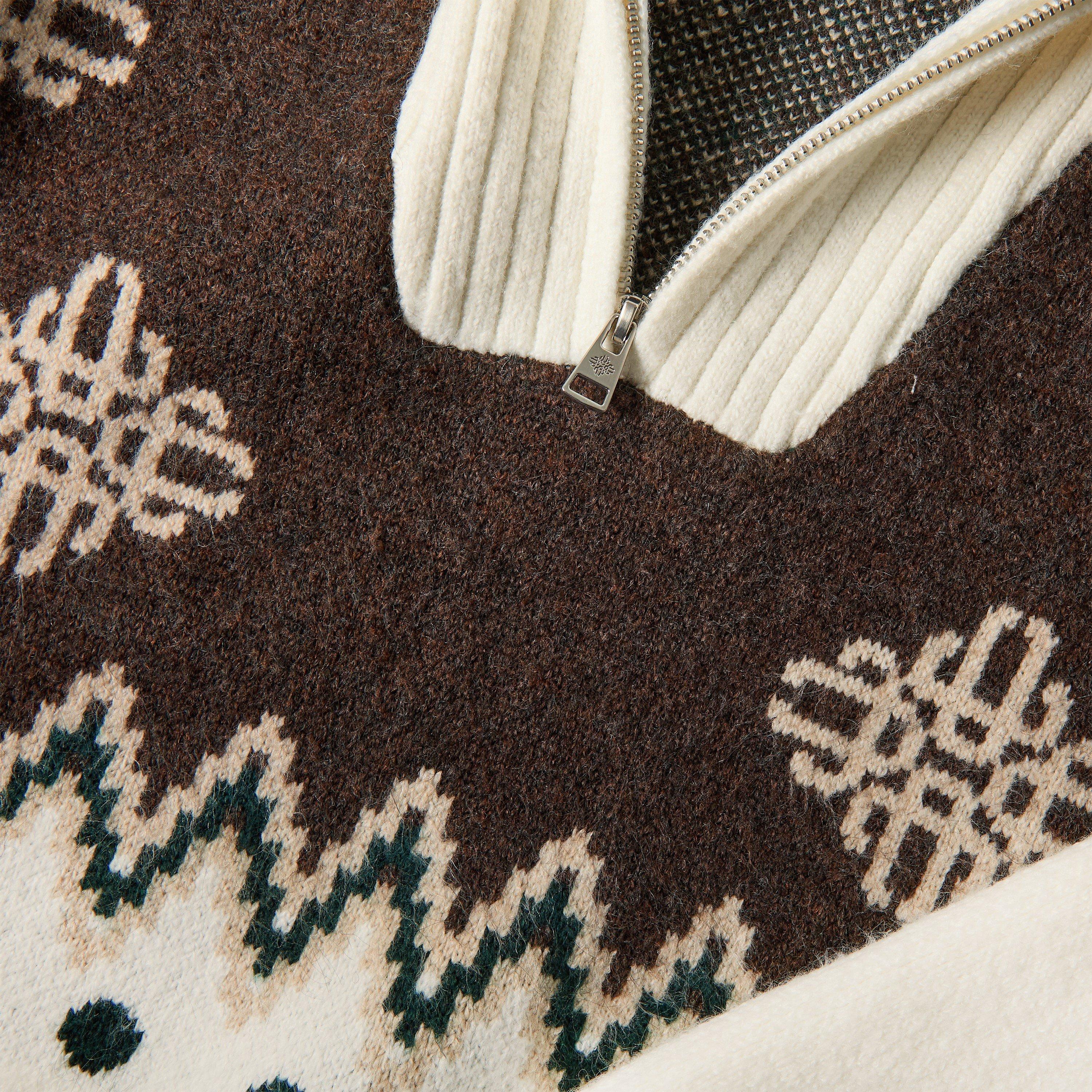 Beige - The Couture Club - Couture Fairisle Jmp Ld62 - 3