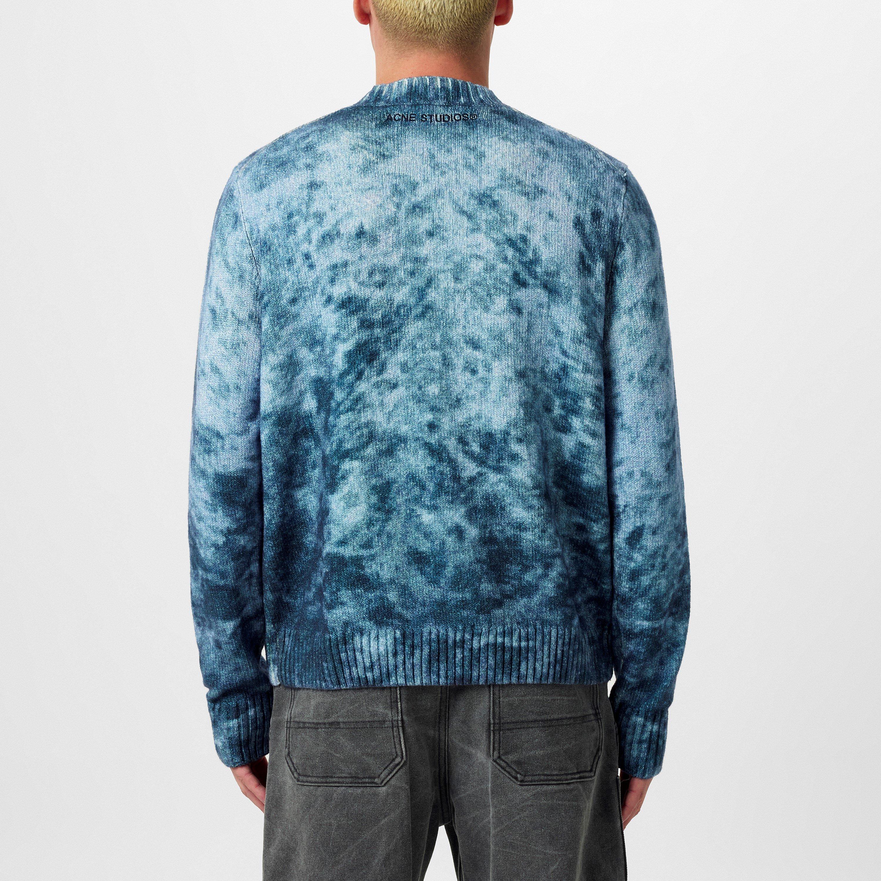 Blue - Acne Studios - Men's Acid Crew Neck Jumper - 3