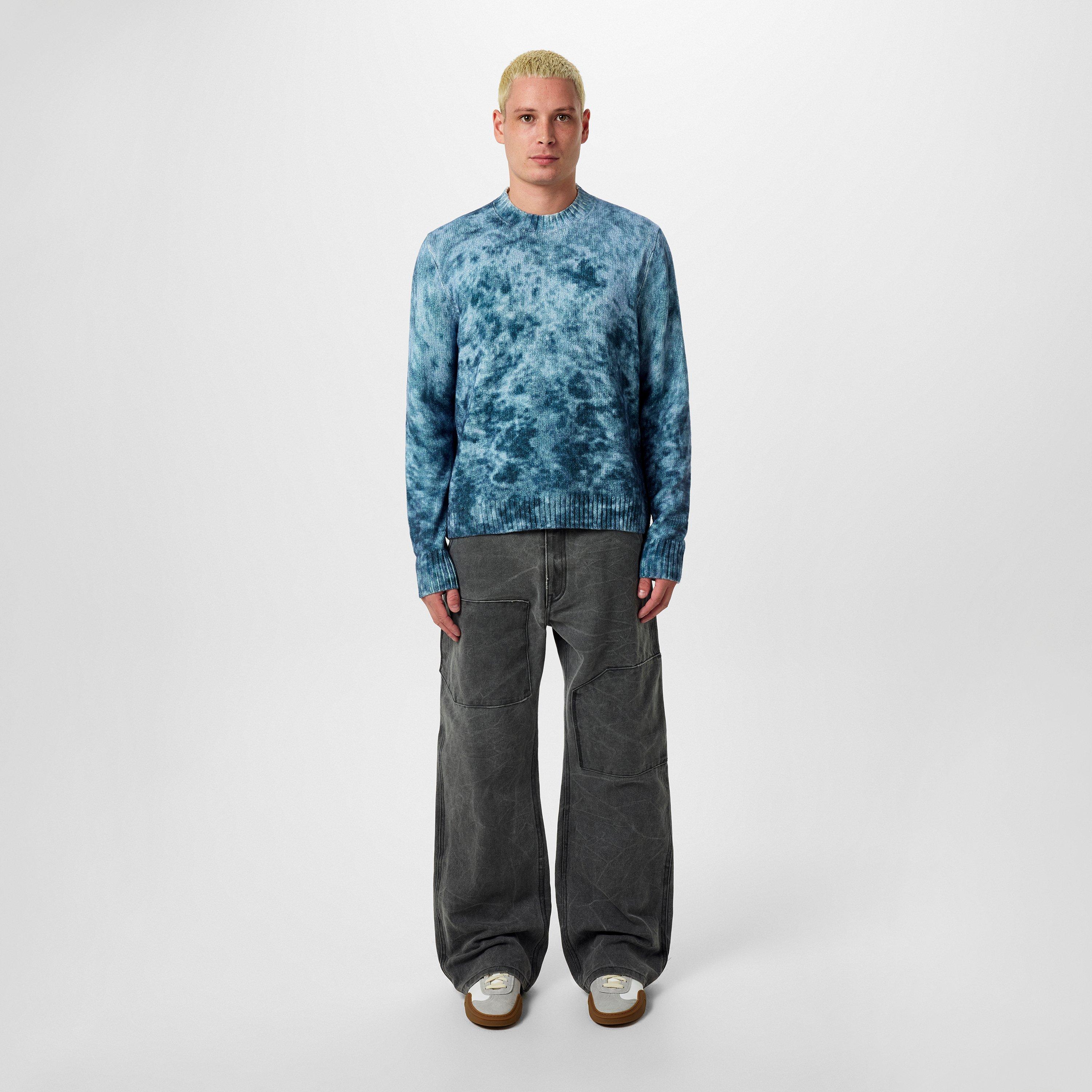 Blue - Acne Studios - Men's Acid Crew Neck Jumper - 4