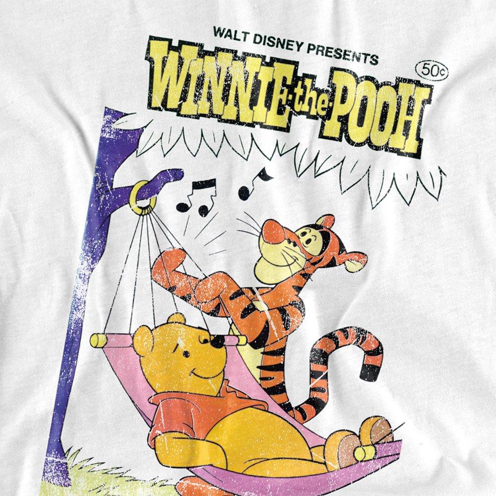 White - Disney - Winnie The Pooh And Tigger Hammock Vintage Poster - 2