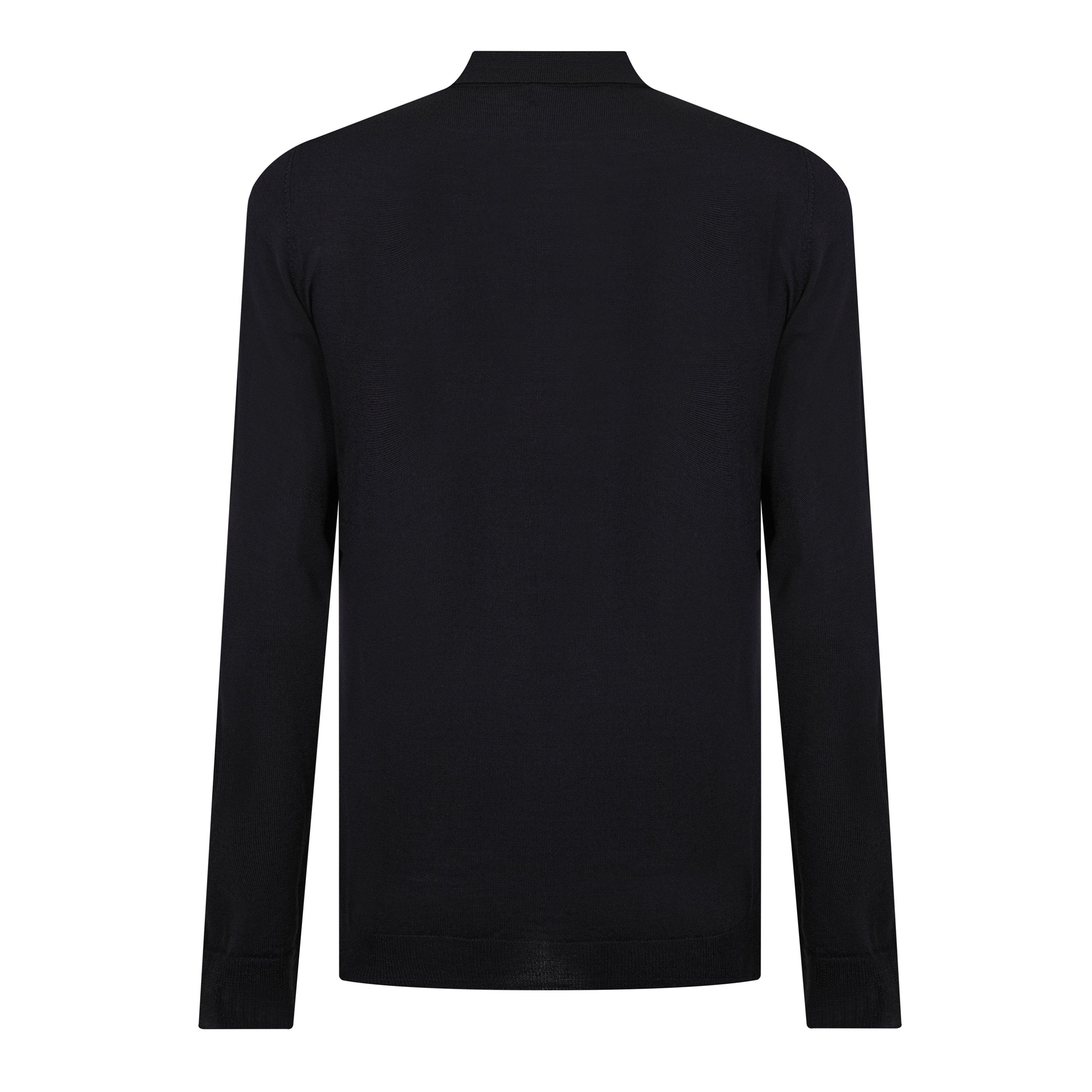 6855 - J Lindeberg - Light Merino Polo Shirt - 2