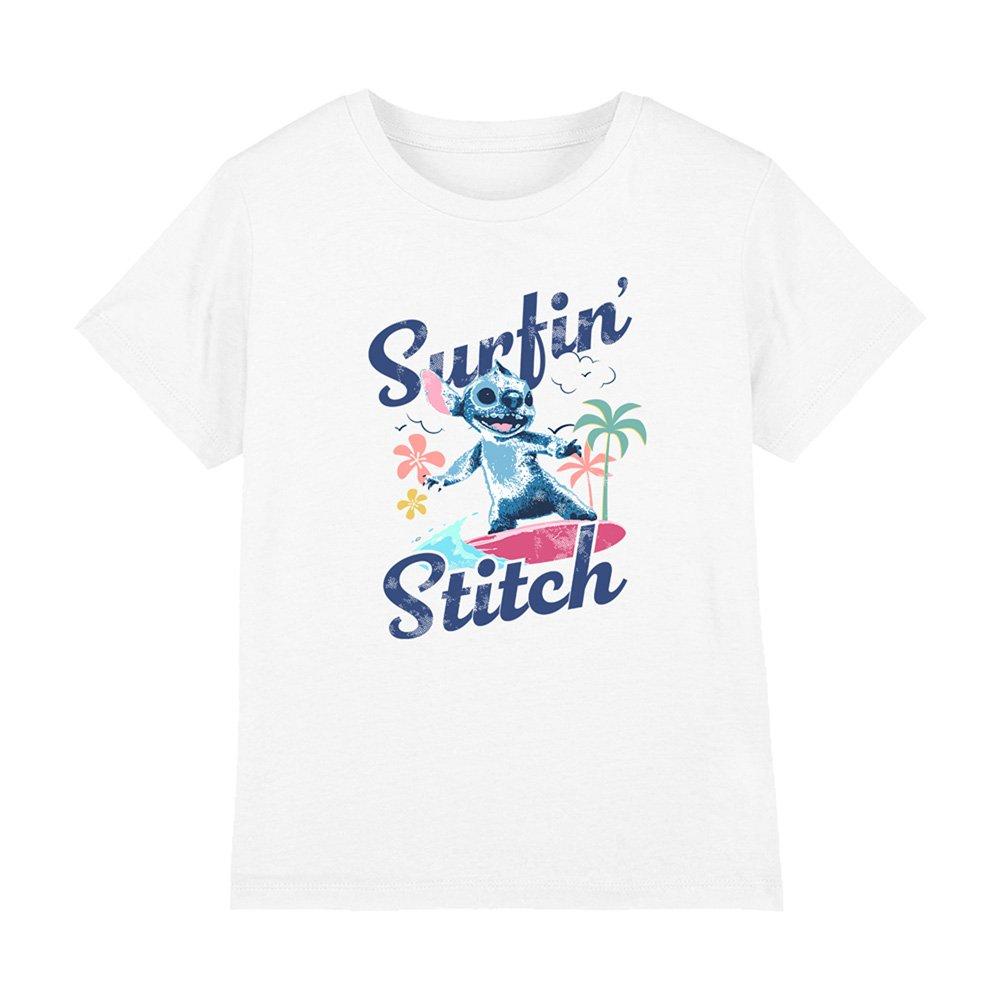 White - Disney - Lilo & Stitch Live Action Stitch Surfin Waves Kids - 1