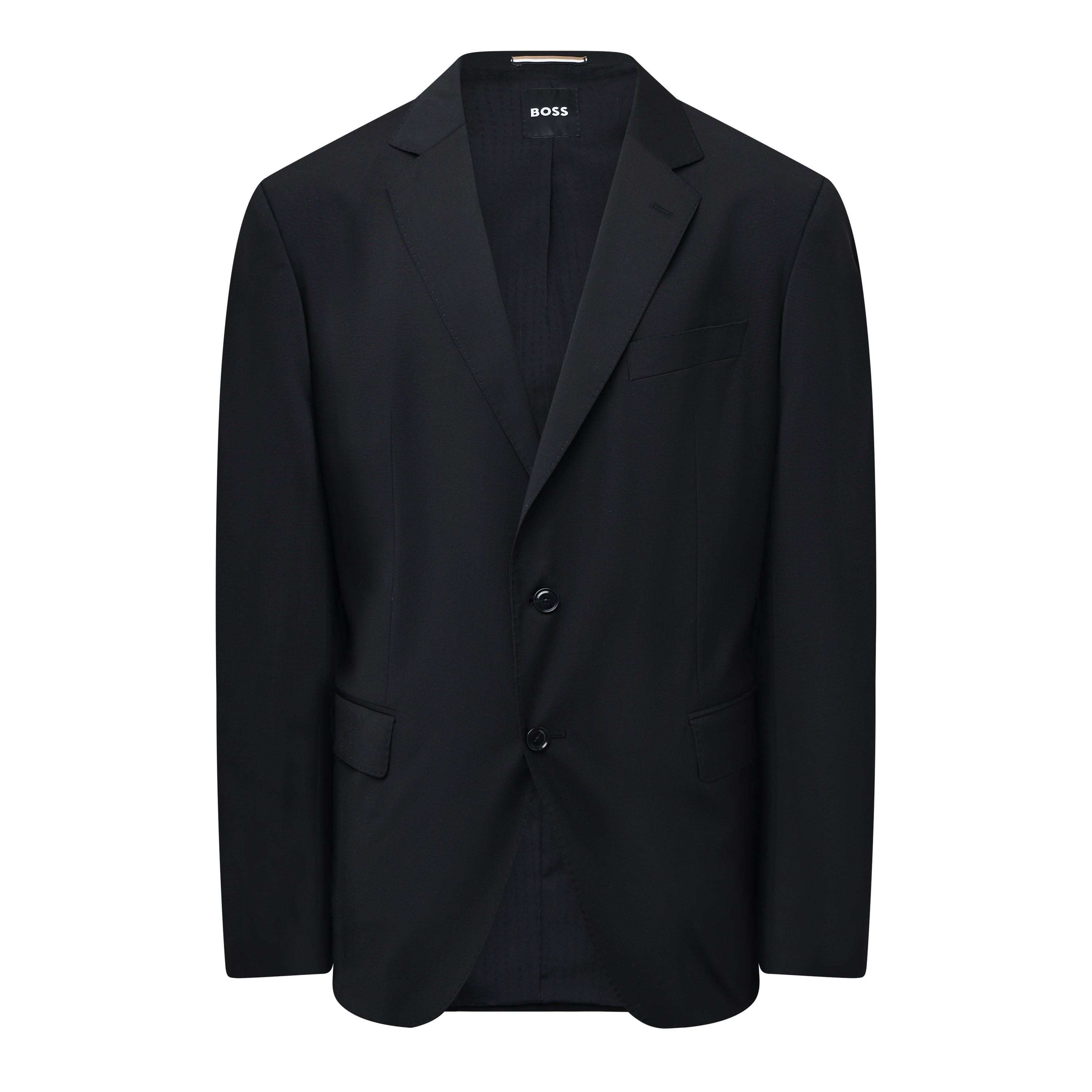 Black - Boss - Men's Huge Formal Jacket - 1