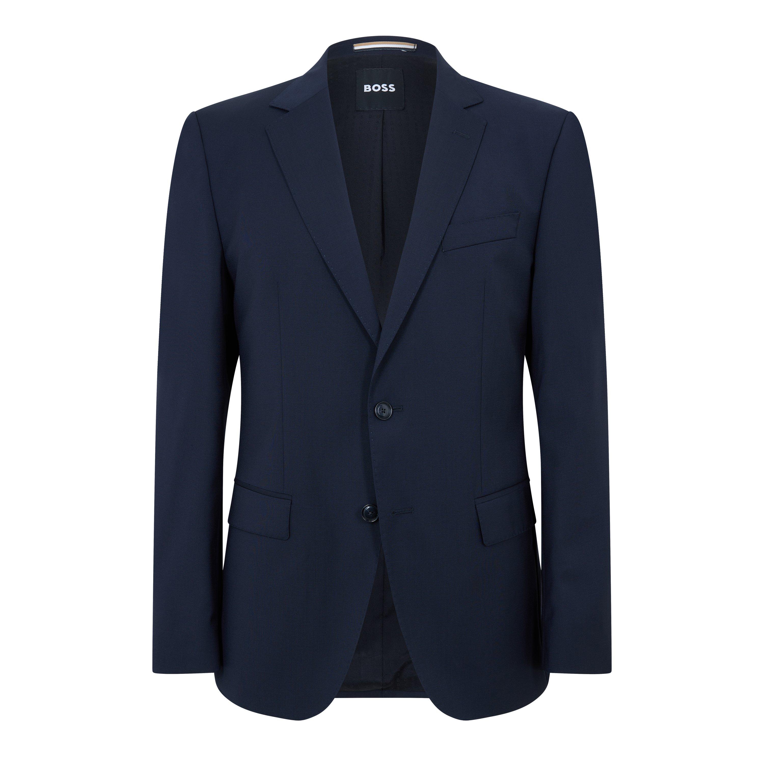 Boss Men's Huge Formal Jacket - Dark Blue - 2XL