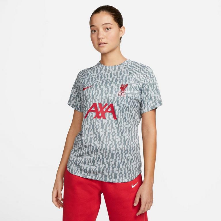 Gris Loup/Rouge - Nike - Sweatshirt com capuz 1188 - 1