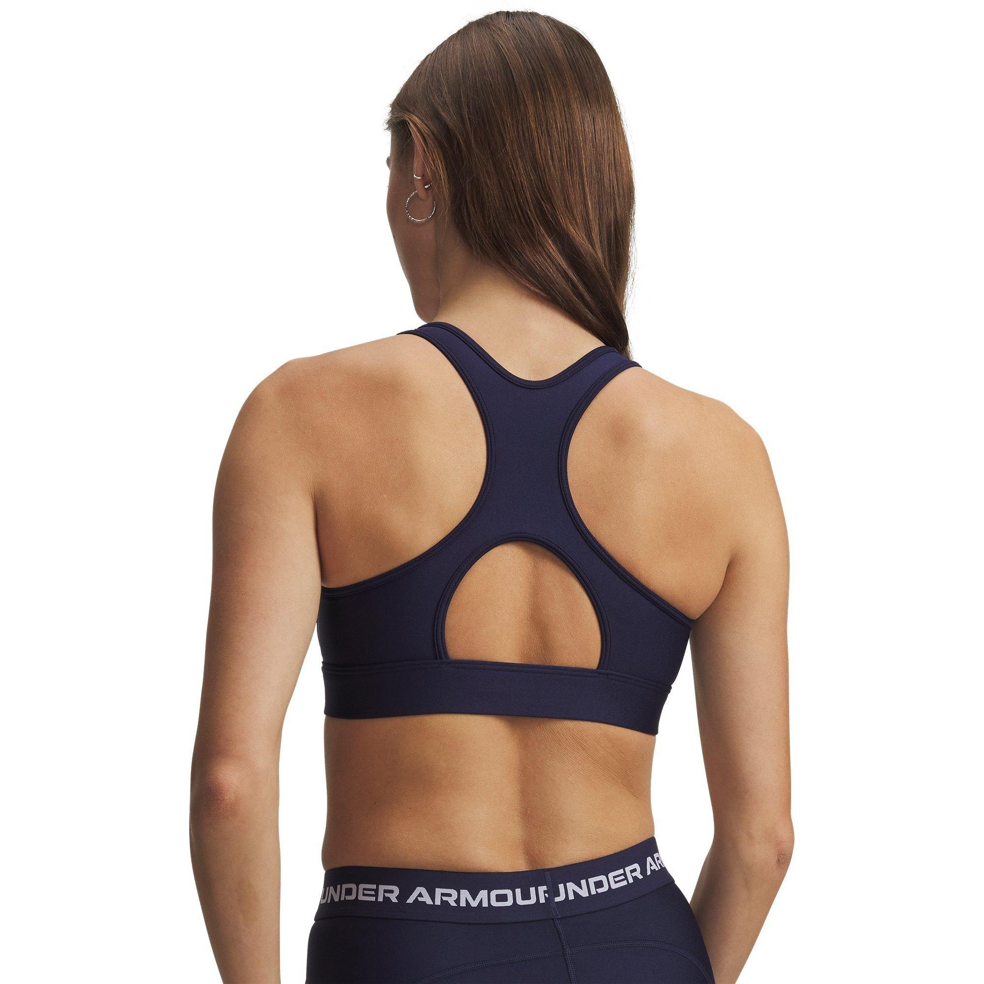 Marine/Blanc - Under Armour - UA HeatGear Mid Ld00 - 4