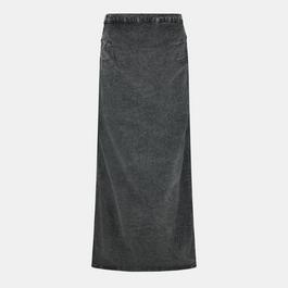 Mamalicious Mama Denim Maxi Skirt