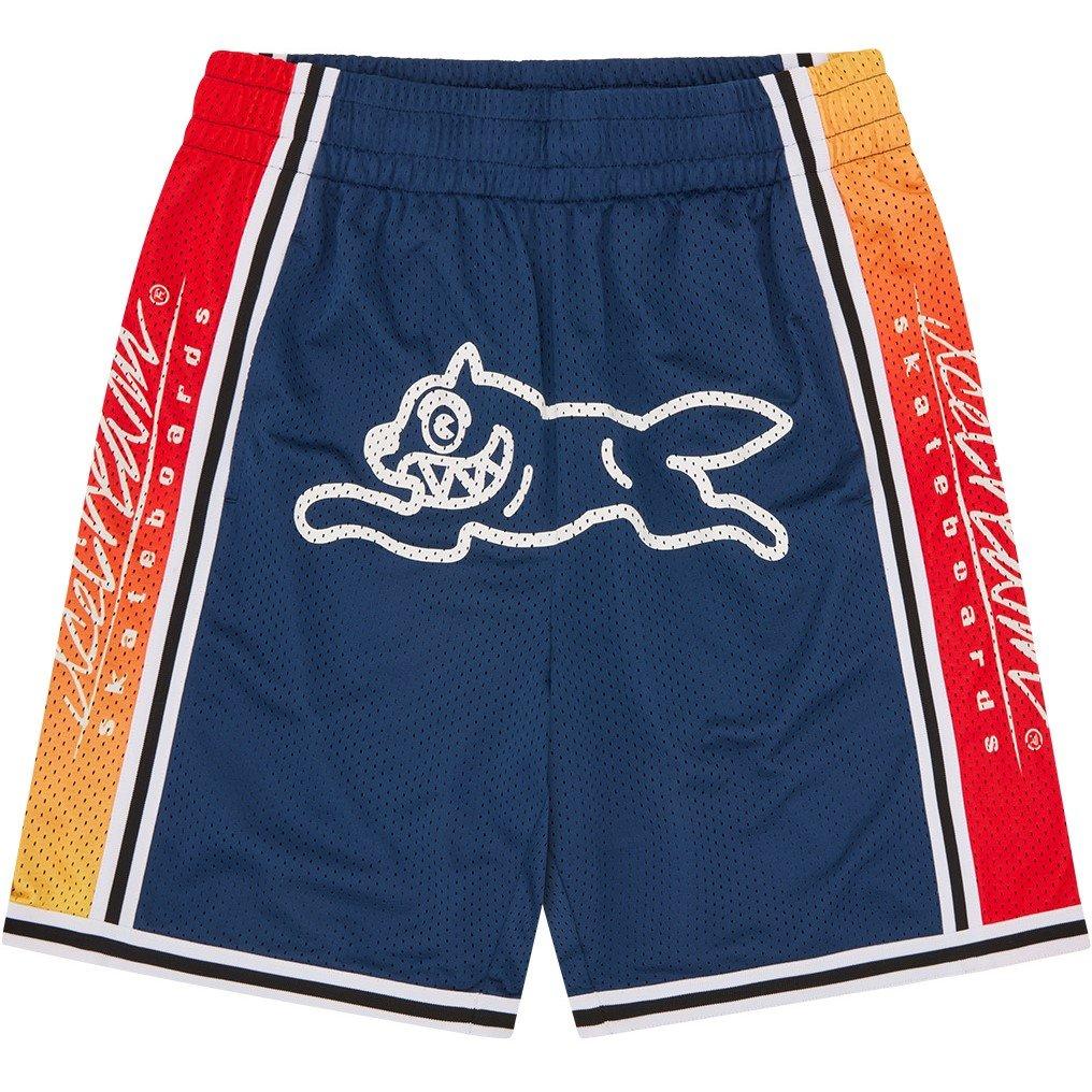 Navy - ICECREAM - Men's Basketball Woven Tracksuit Shorts - 1