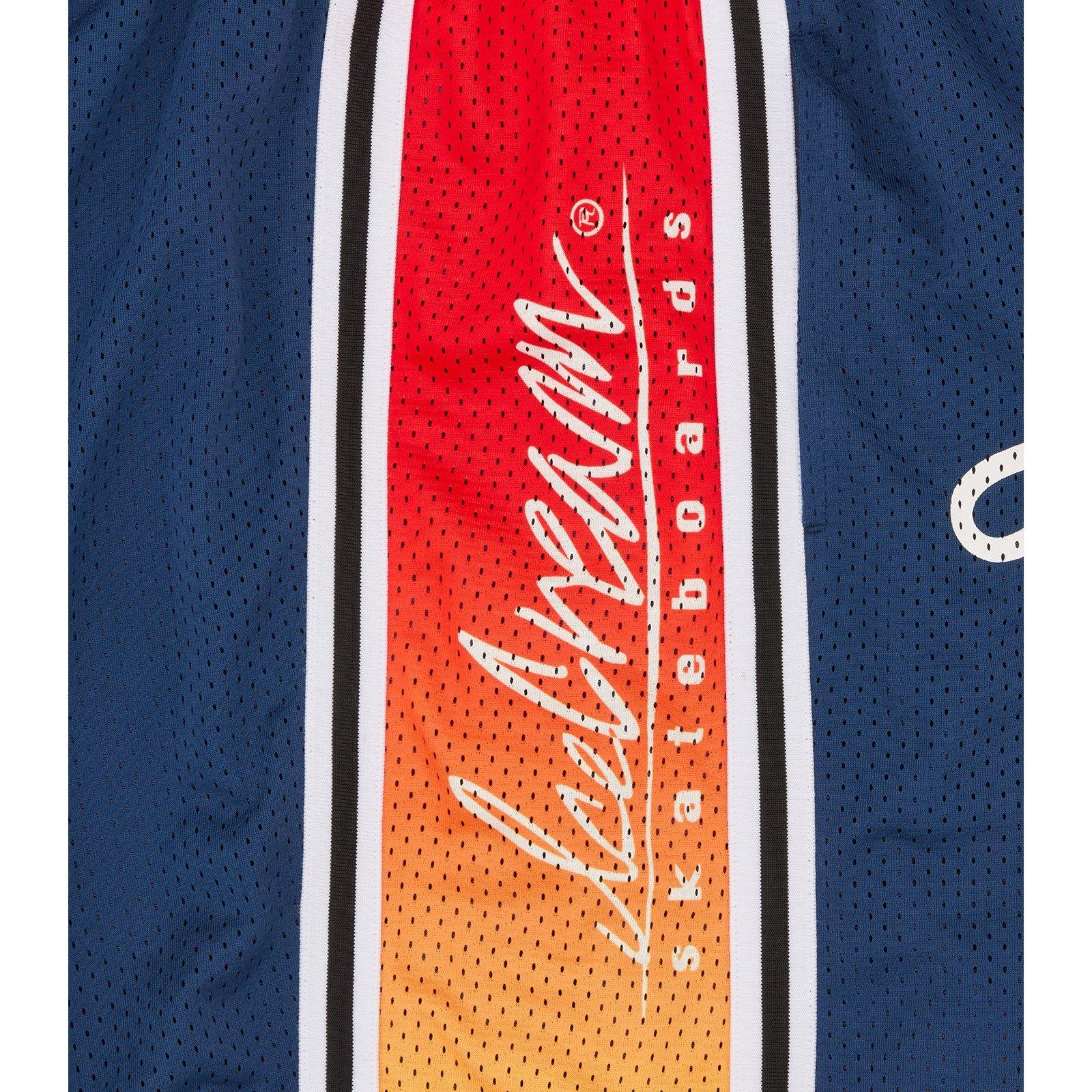 Navy - ICECREAM - Men's Basketball Woven Tracksuit Shorts - 4