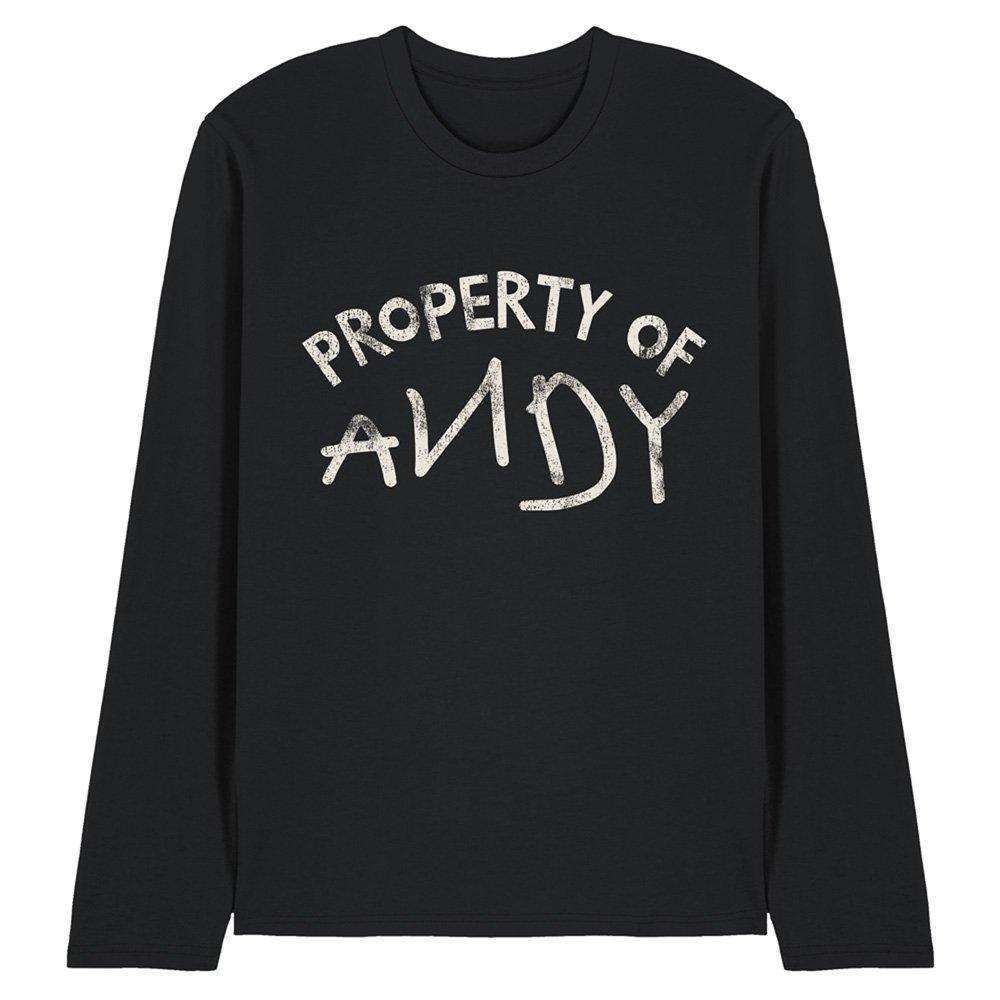 Black - Disney - Toy Story Property Of Andy Long Sleeve T-Shirt Bl - 1