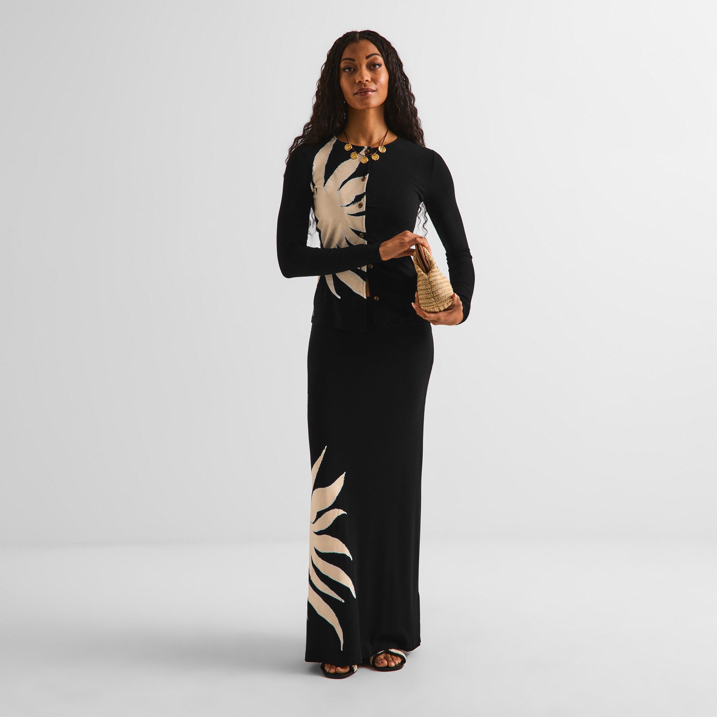 Black - Never Fully Dressed - Women's Midi Skirt - 6