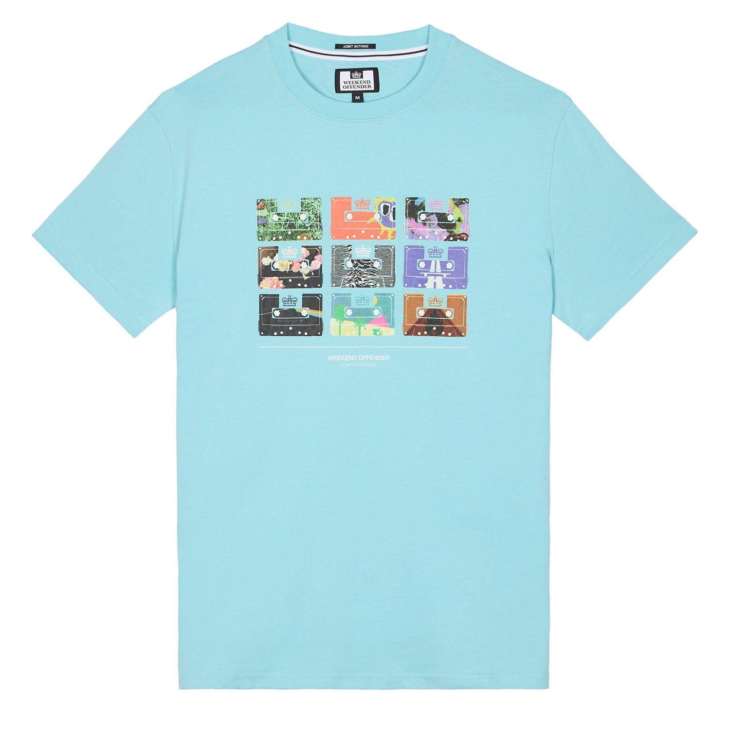 Blue - Weekend Offender - Hanover Graphic T-Shirt - 3