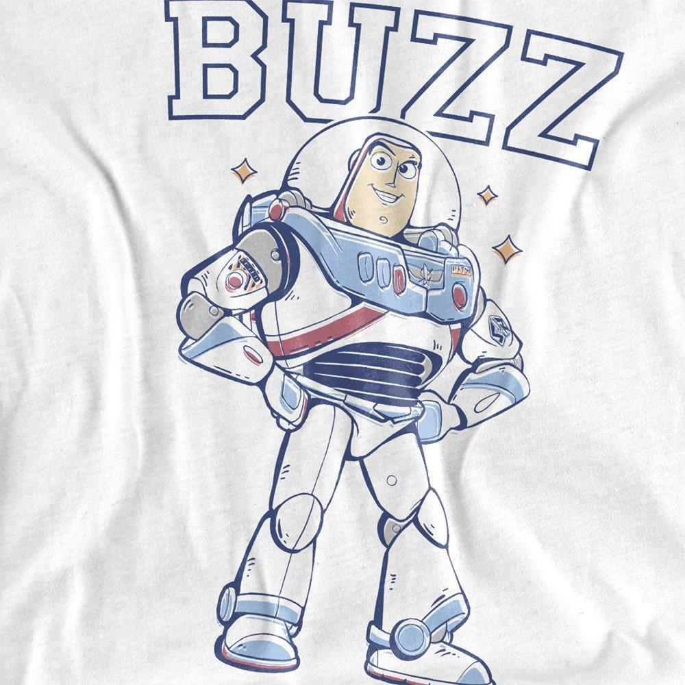 White - Disney - Toy Story Buzz Lightyear Collegiate Kids T-Shirt - 2