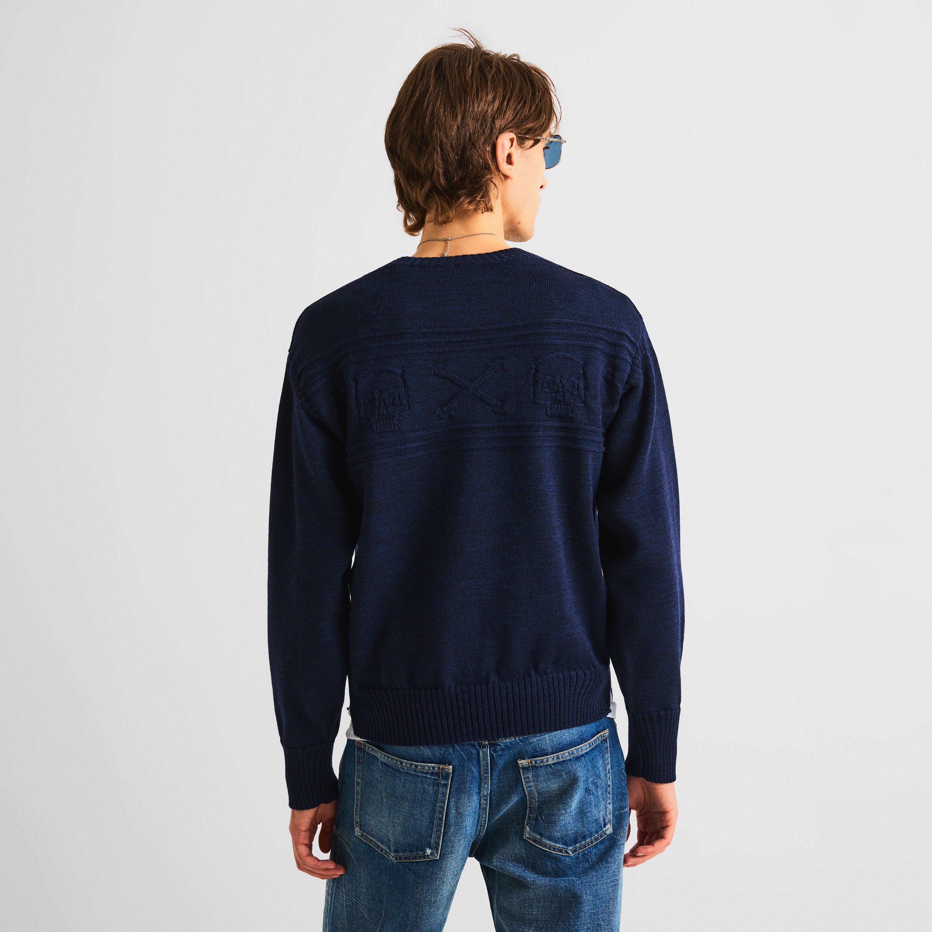 Indigo - Alexander McQueen - Alex Skull Knit Sn63 - 4
