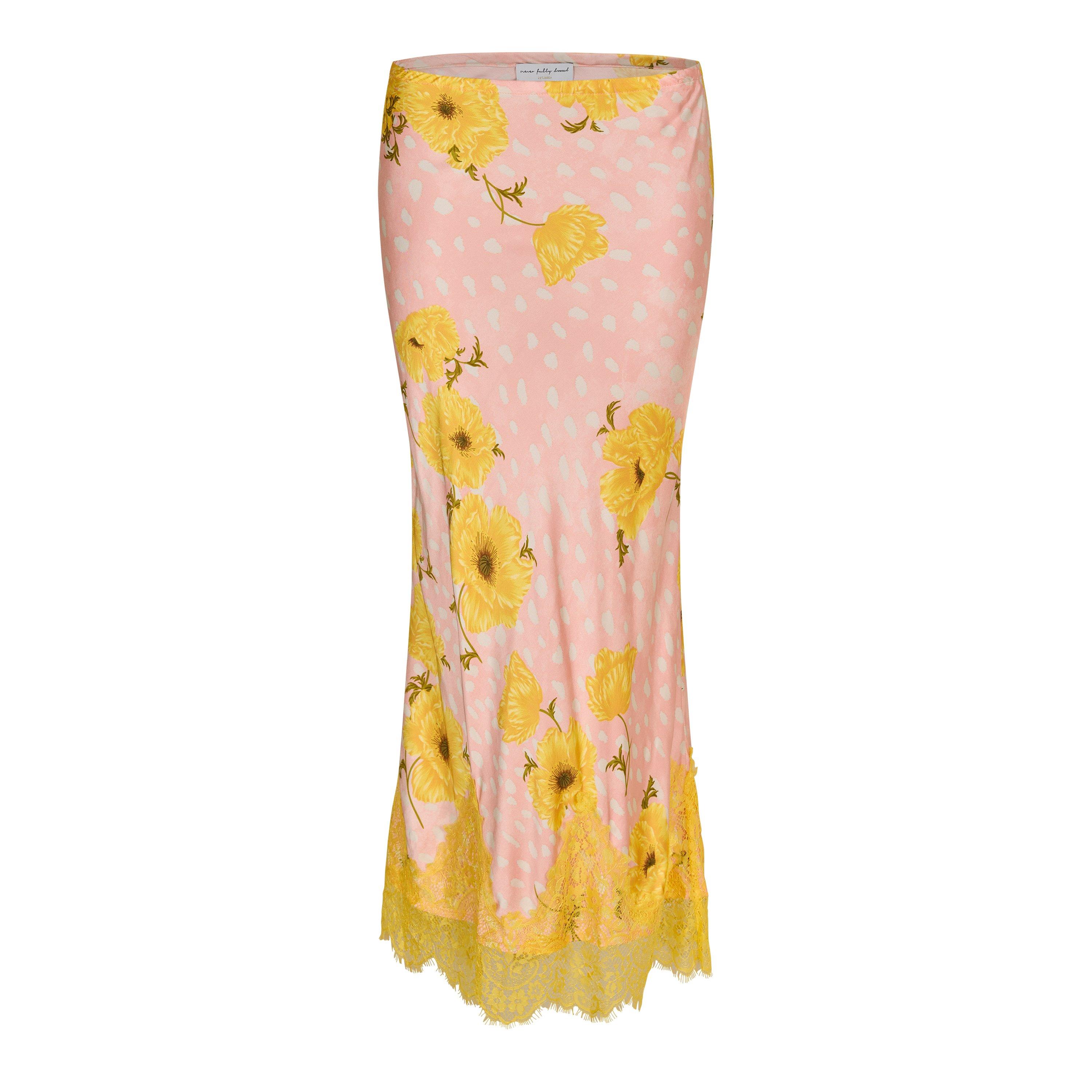Never Fully Dressed Women's Midi Skirt - Pink - 16 (XL)