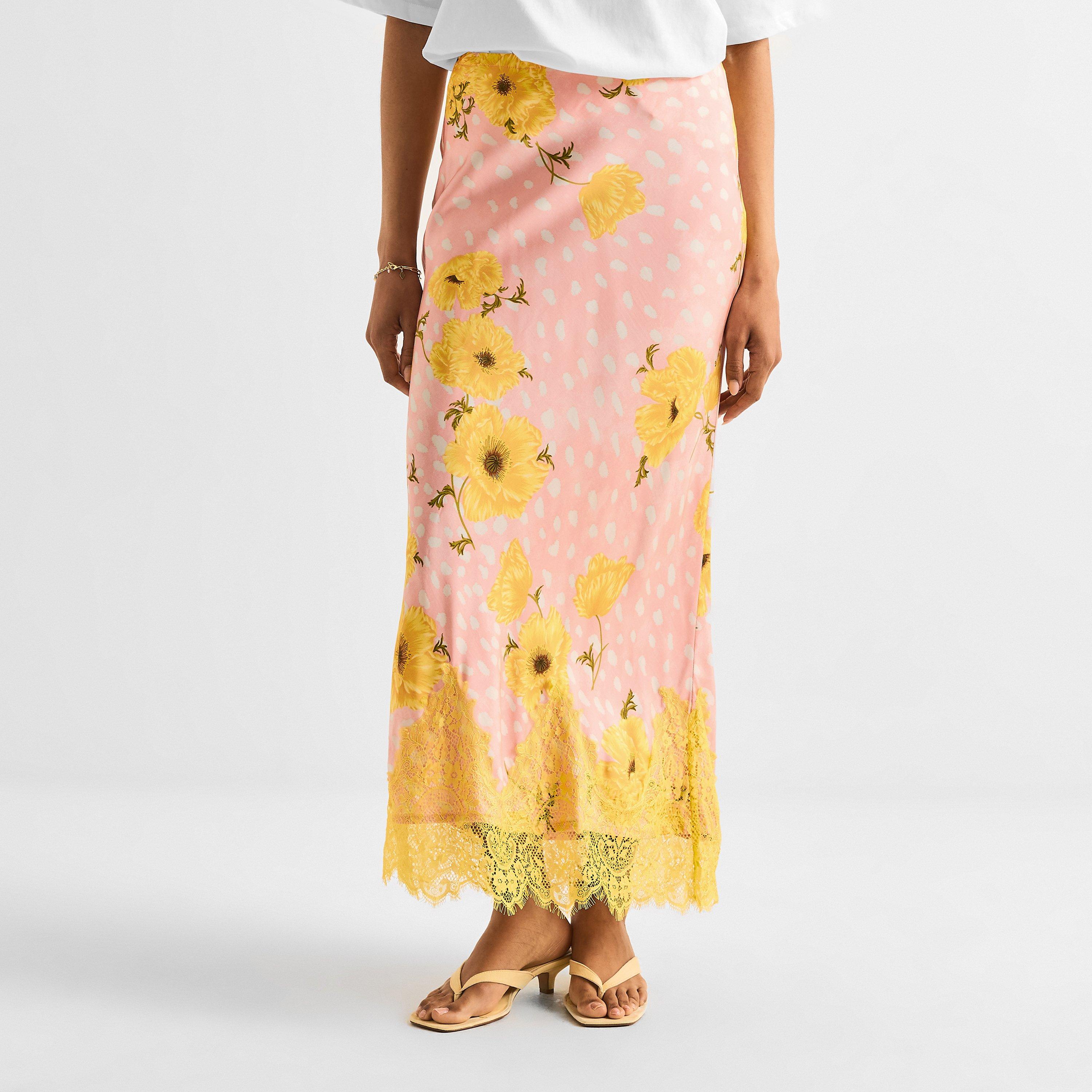 Pink - Never Fully Dressed - Women's Midi Skirt - 3