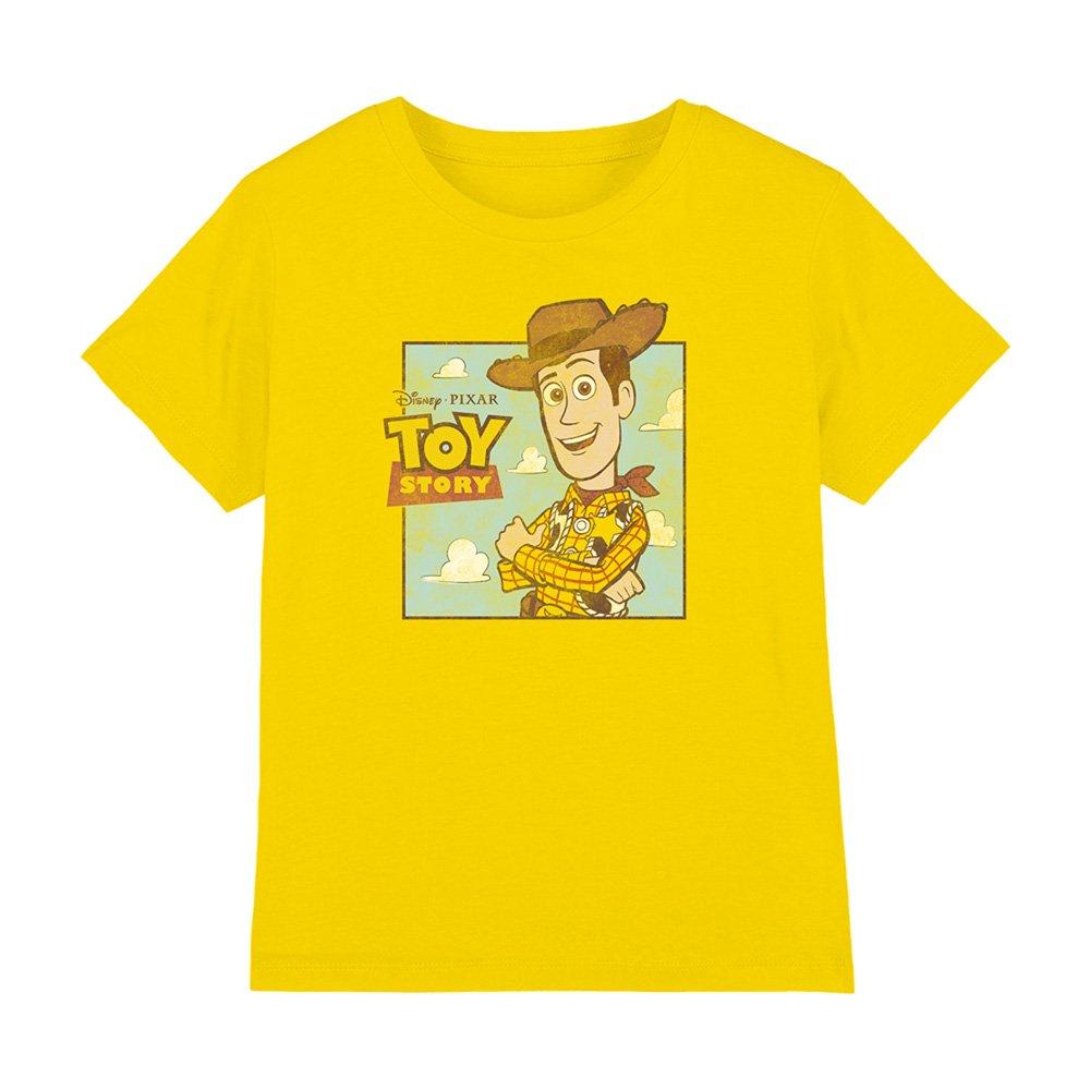 Yellow - Disney - Toy Story Woody Clouds Box Kids T-Shirt Yellow - 1